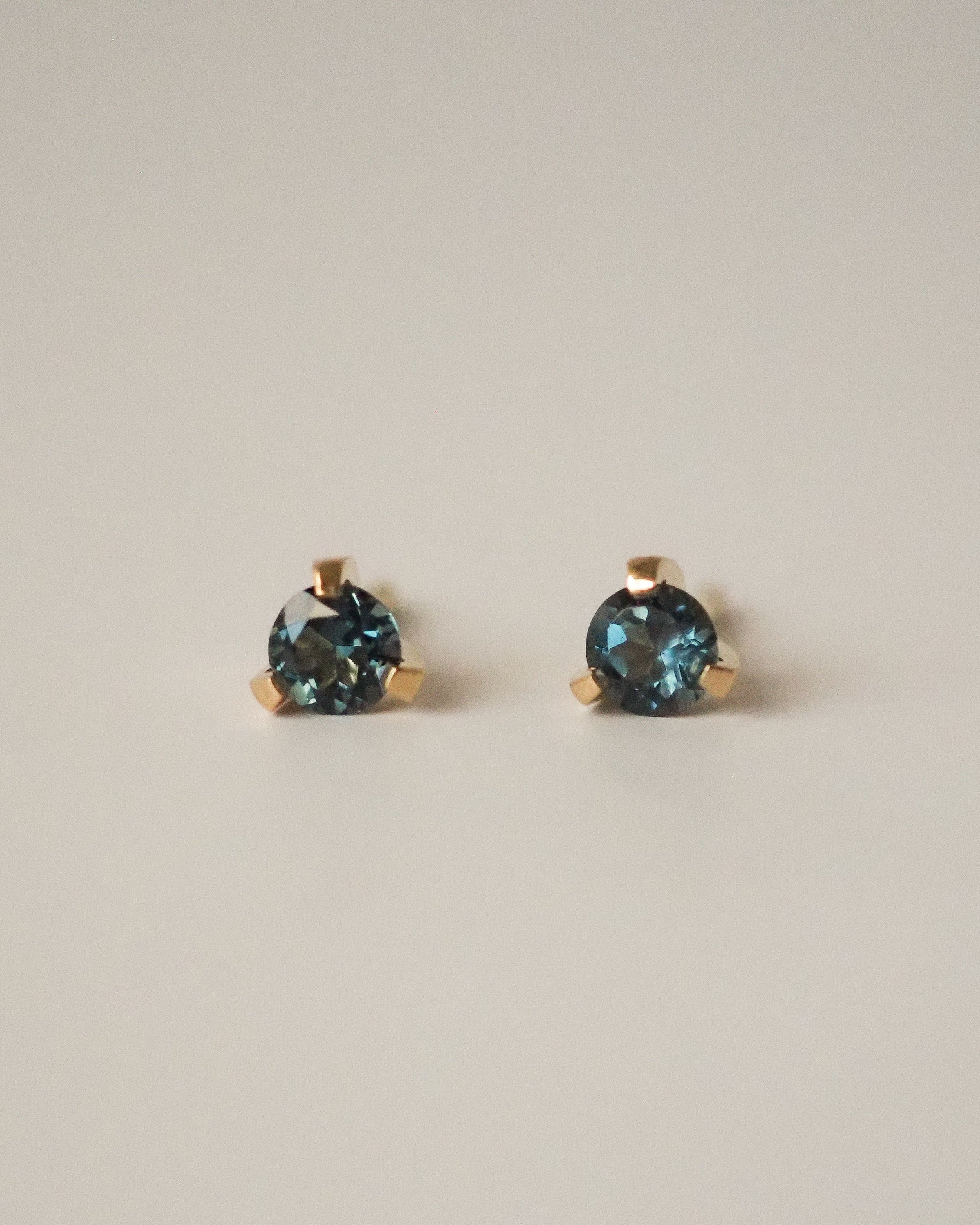 TEREZ STUDS BLUE TOPAZ