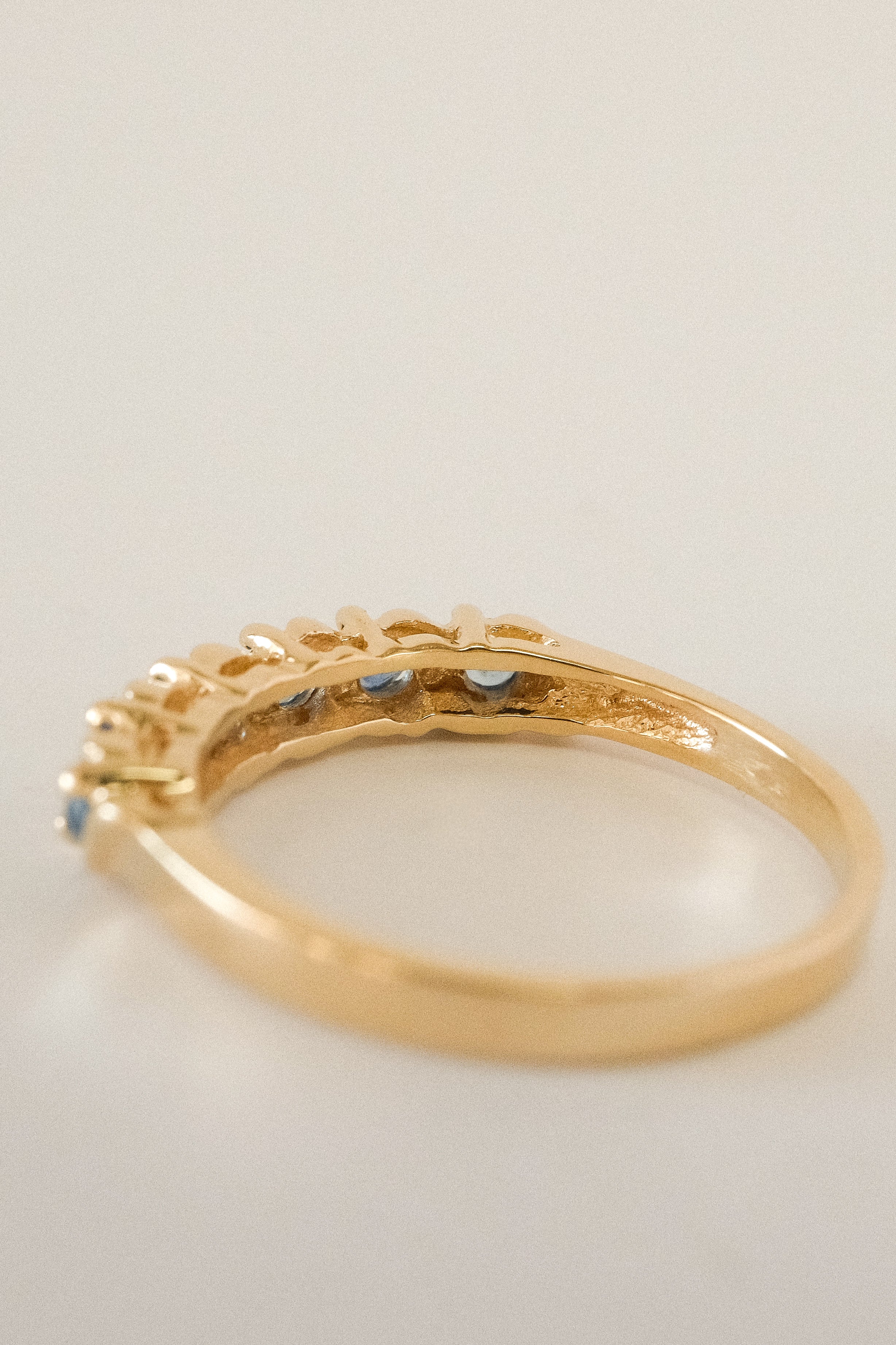 CARMEN RING BLUE MONTANA SAPPHIRES