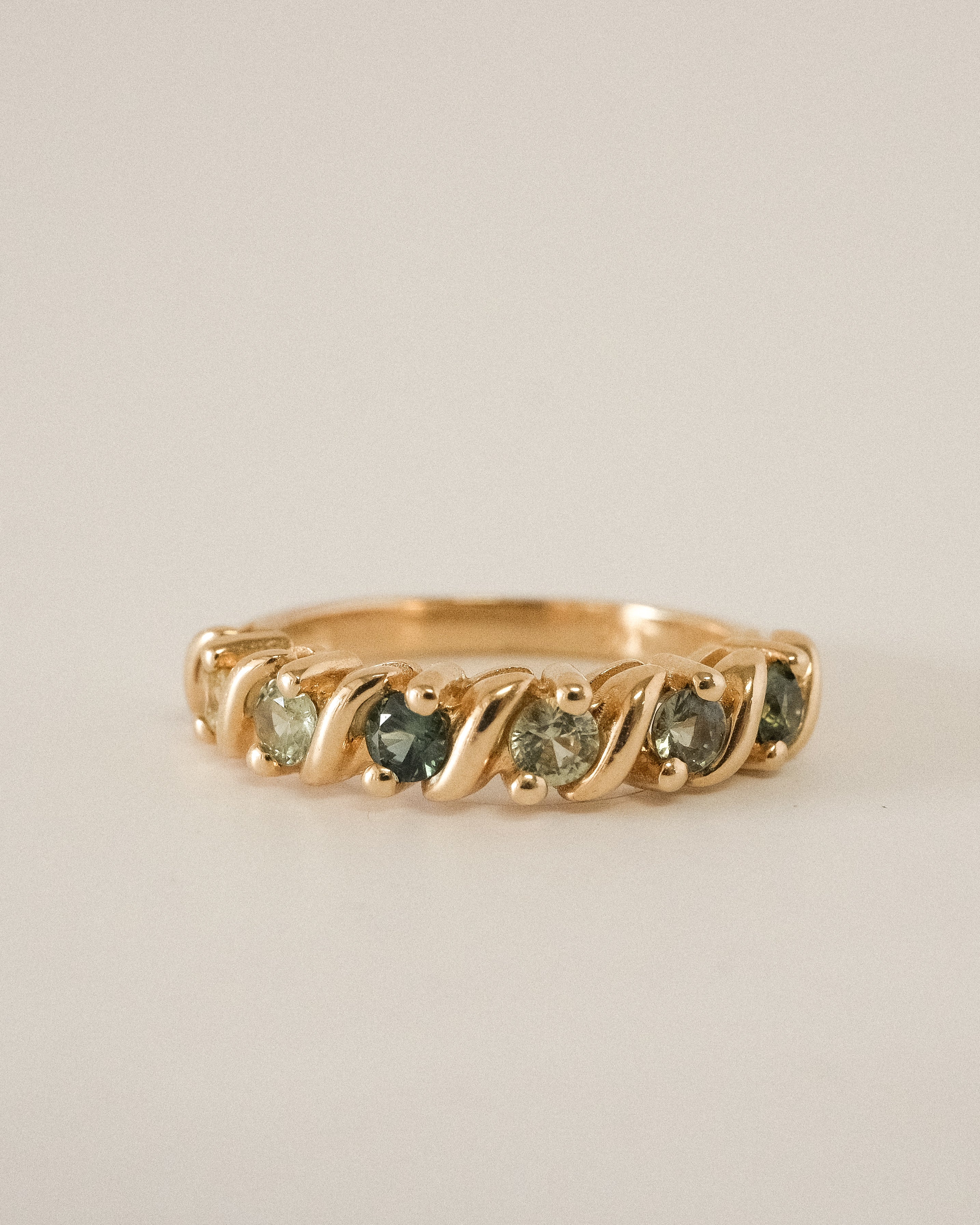 CARMEN RING - DEGRADE SAPPHIRES - SPECIAL EDITION - SIZE 5