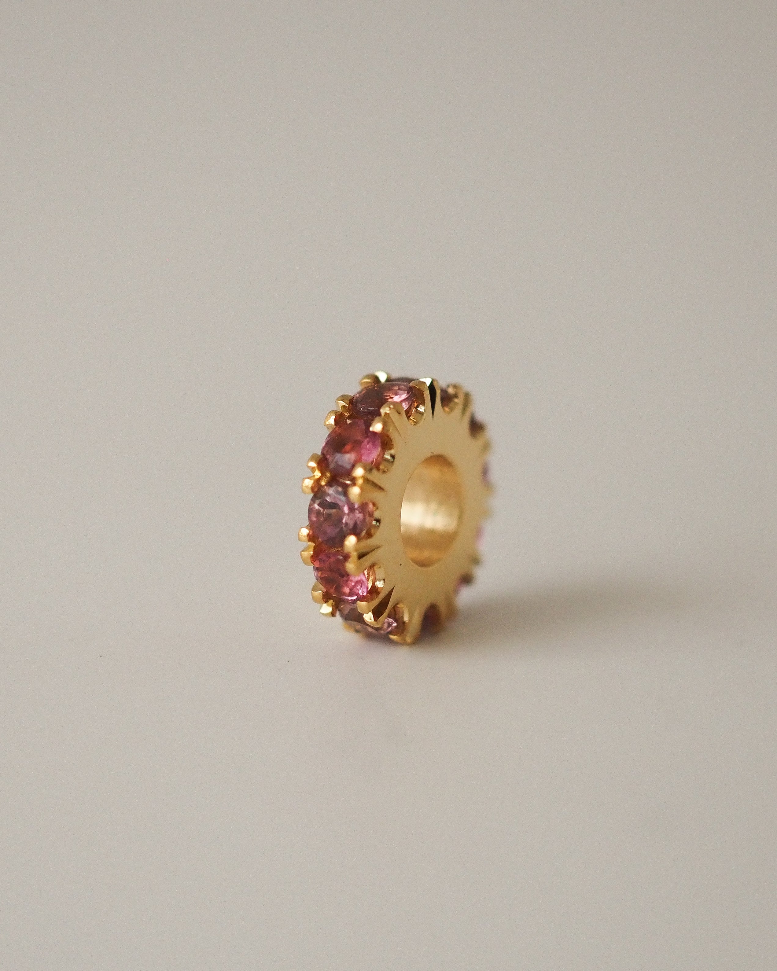 THE RONDELLE PINK TOURMALINES