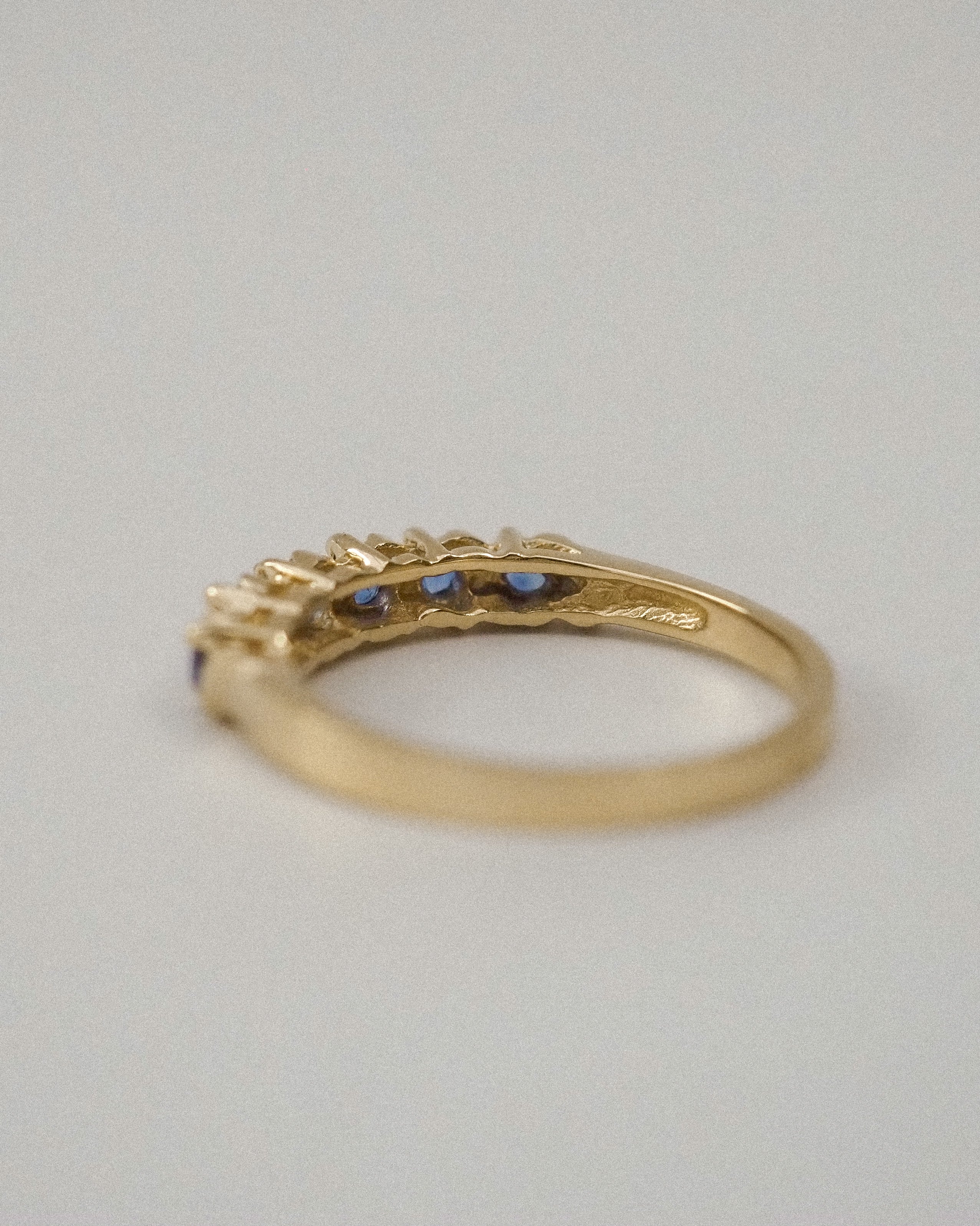 CARMEN RING BLUE SAPPHIRES