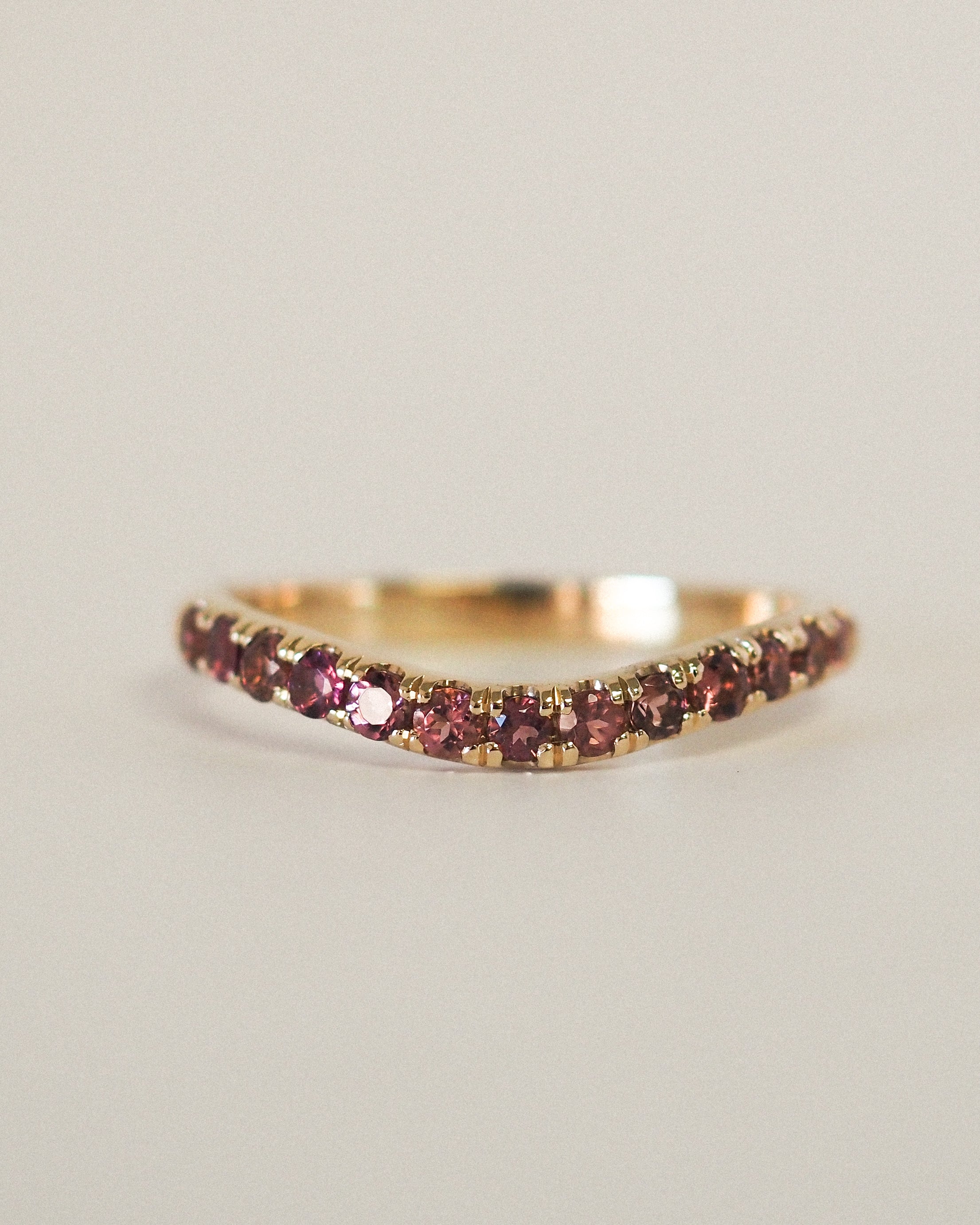 IRIS RING - PINK TOURMALINES