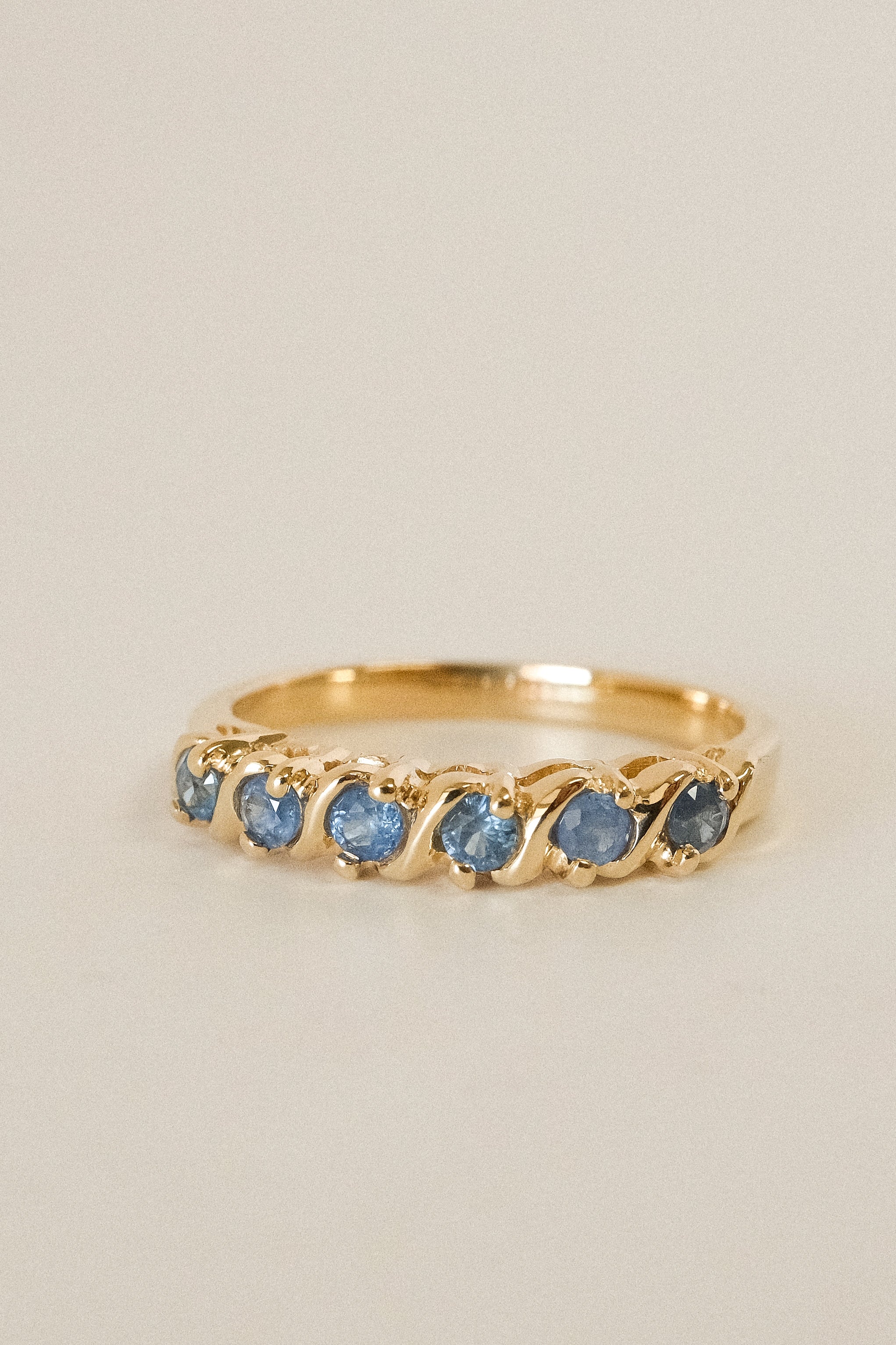 CARMEN RING BLUE MONTANA SAPPHIRES