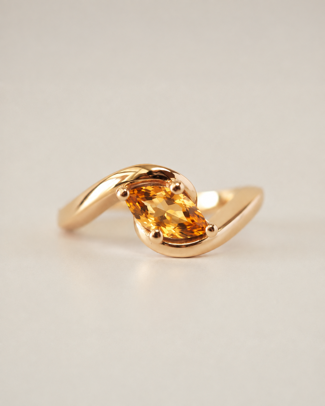 ANDREW RING - CITRINE