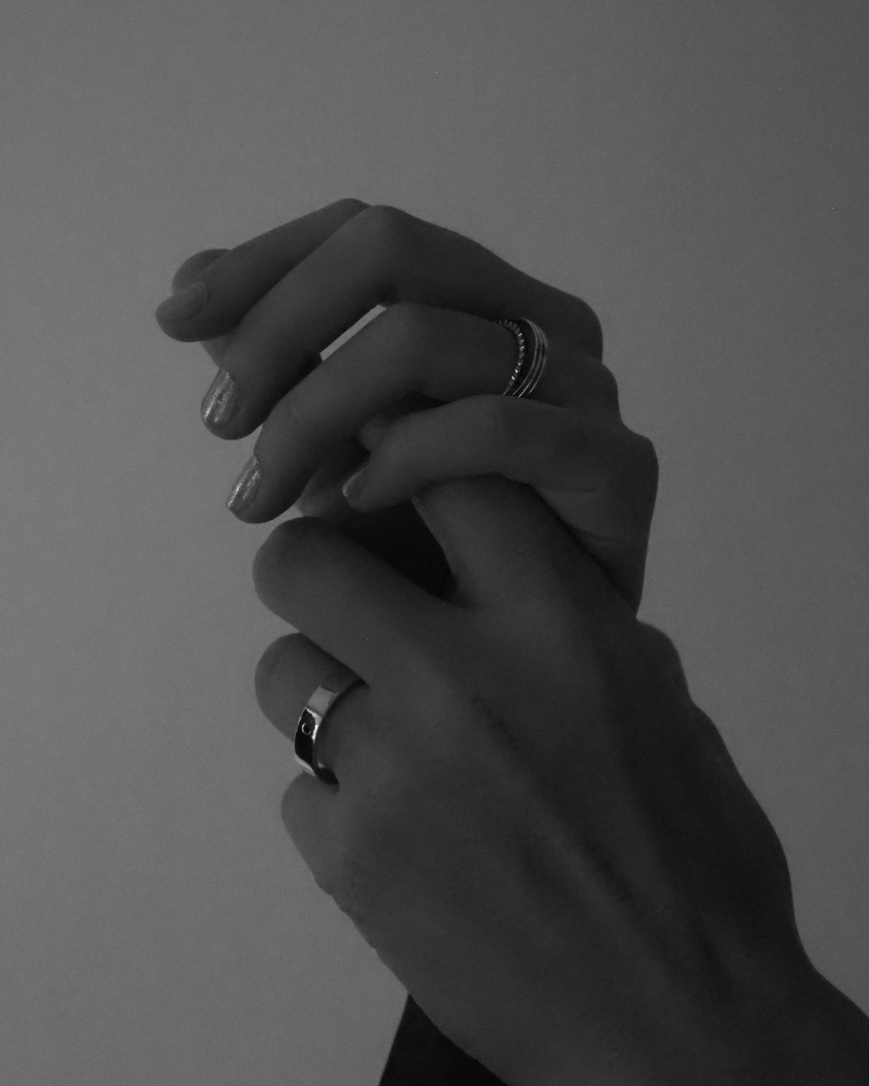 BLACK DIAMOND FLUSH SETTING RING