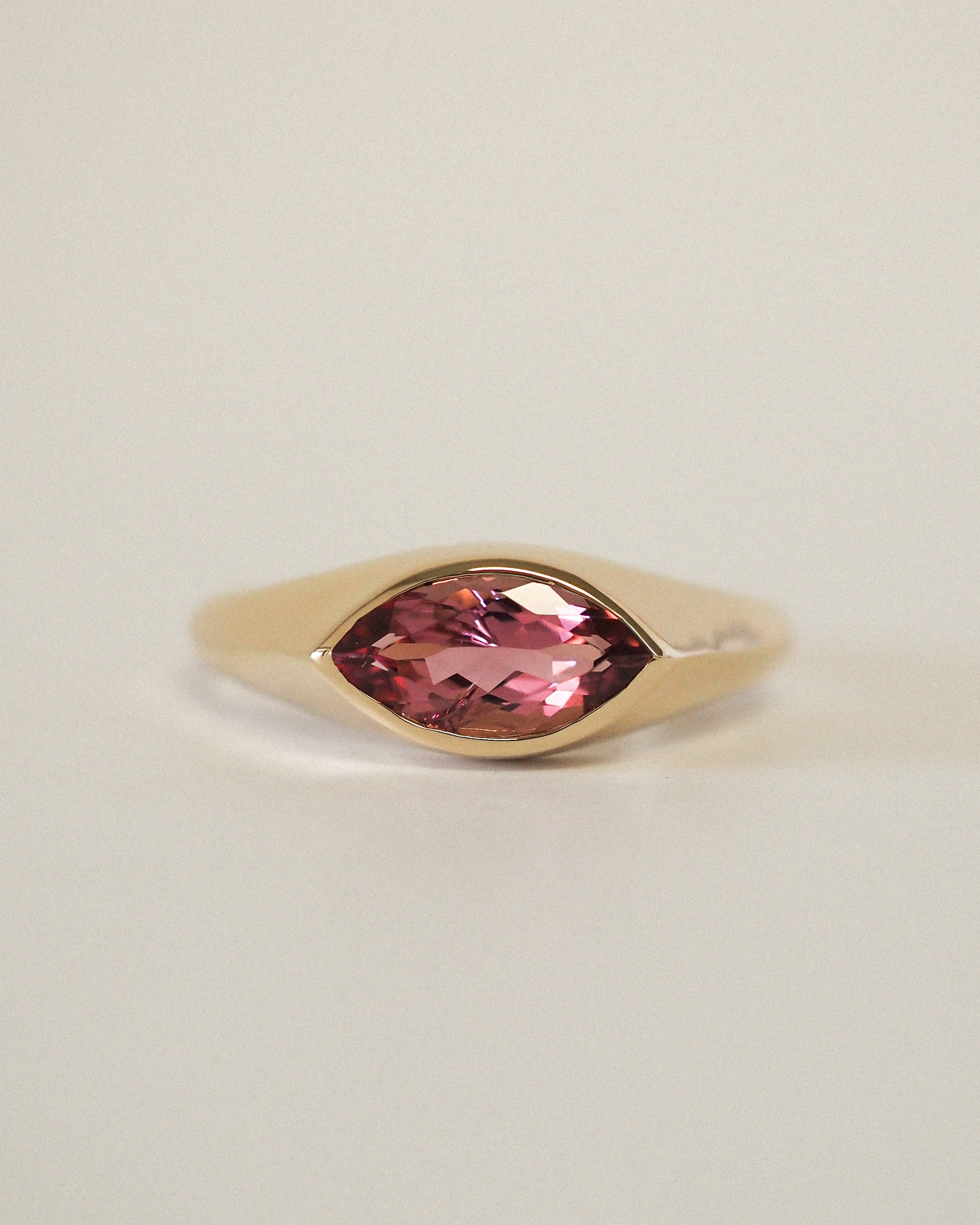 CELINE RING - PINK TOURMALINE