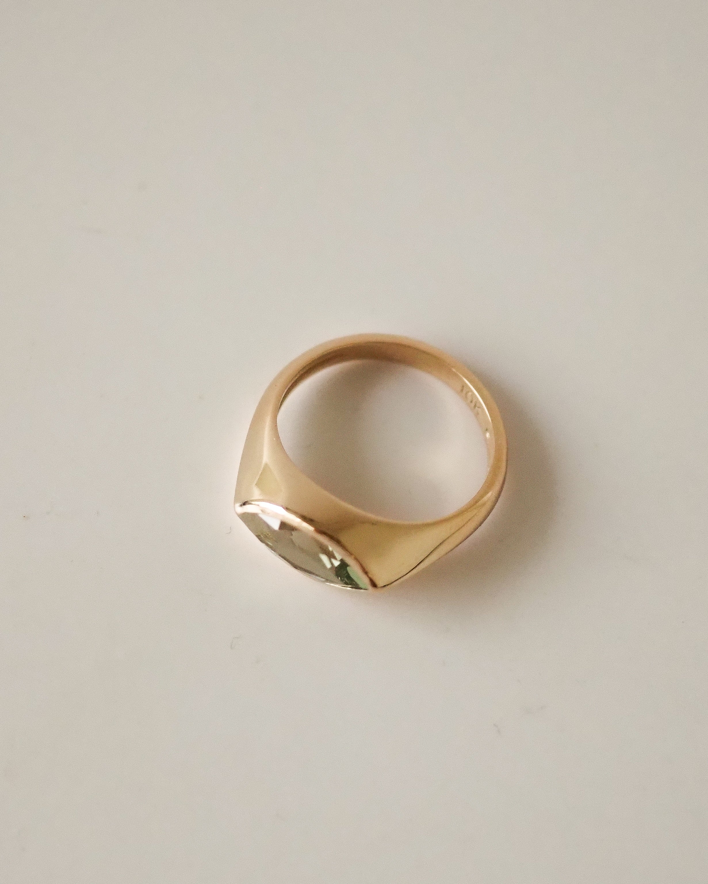 CELINE RING - GREEN SAPPHIRE