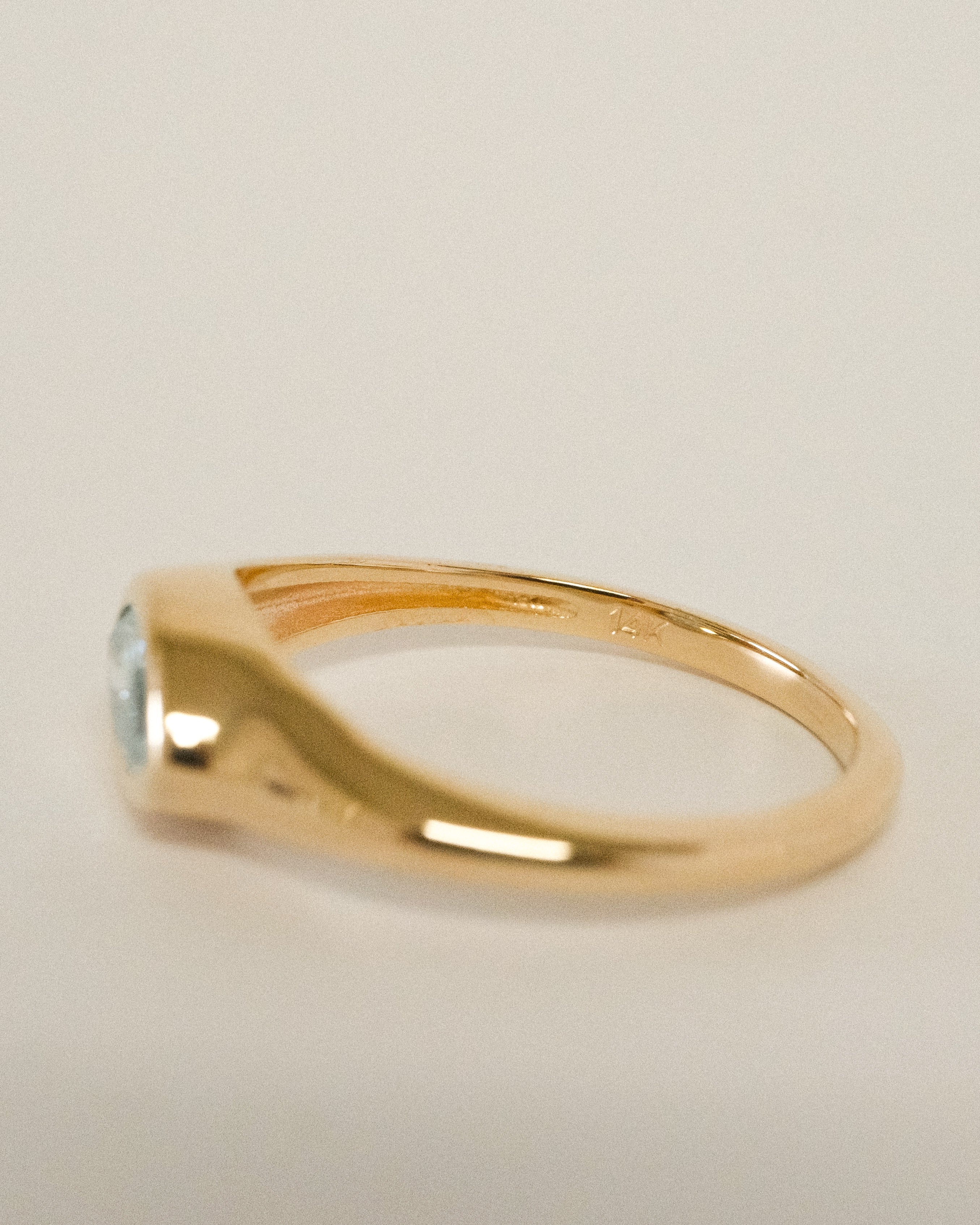 CELINE RING ~0.50ct BLUE DIAMOND