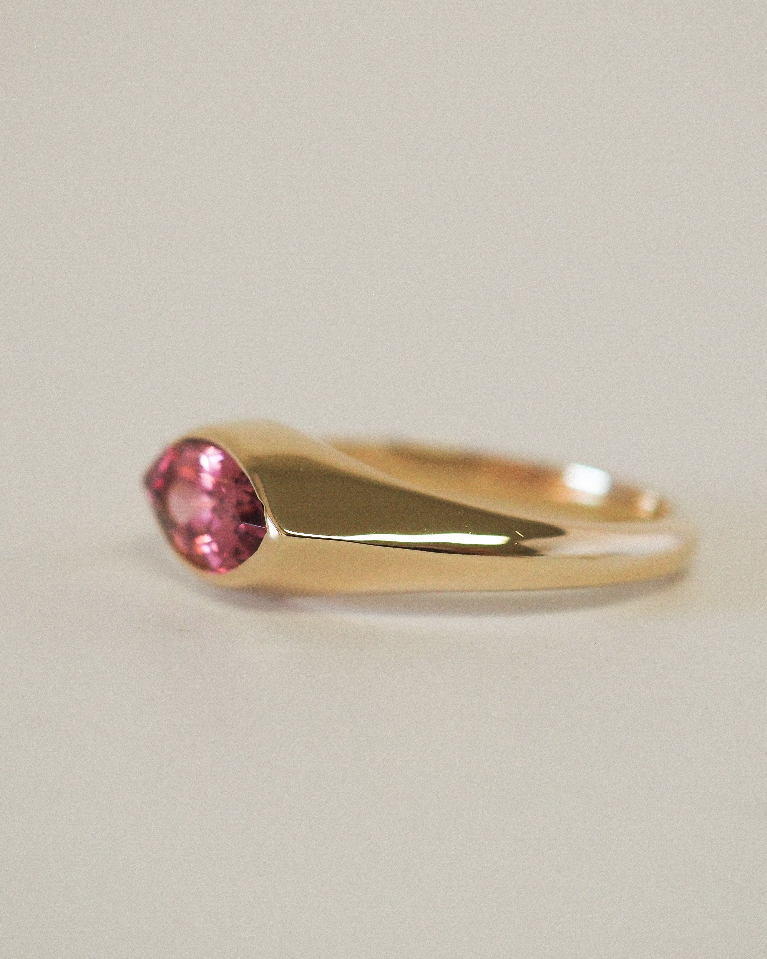 CELINE RING - PINK TOURMALINE