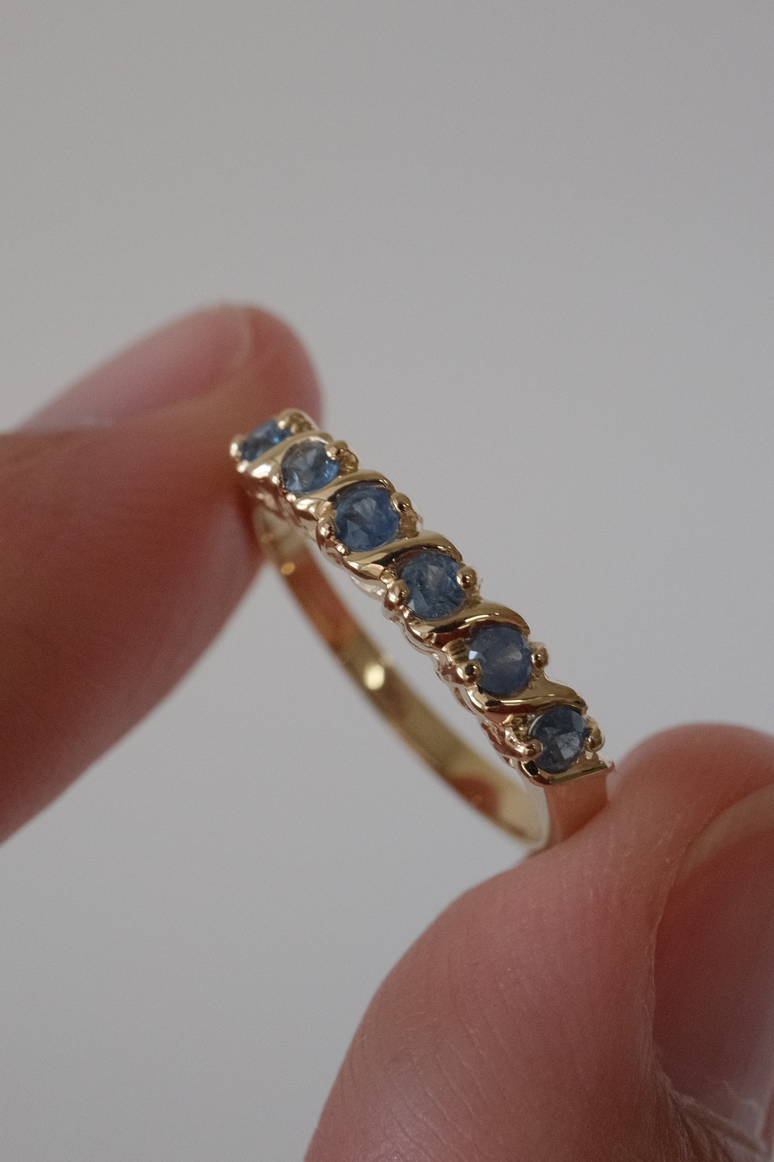 CARMEN RING BLUE MONTANA SAPPHIRES