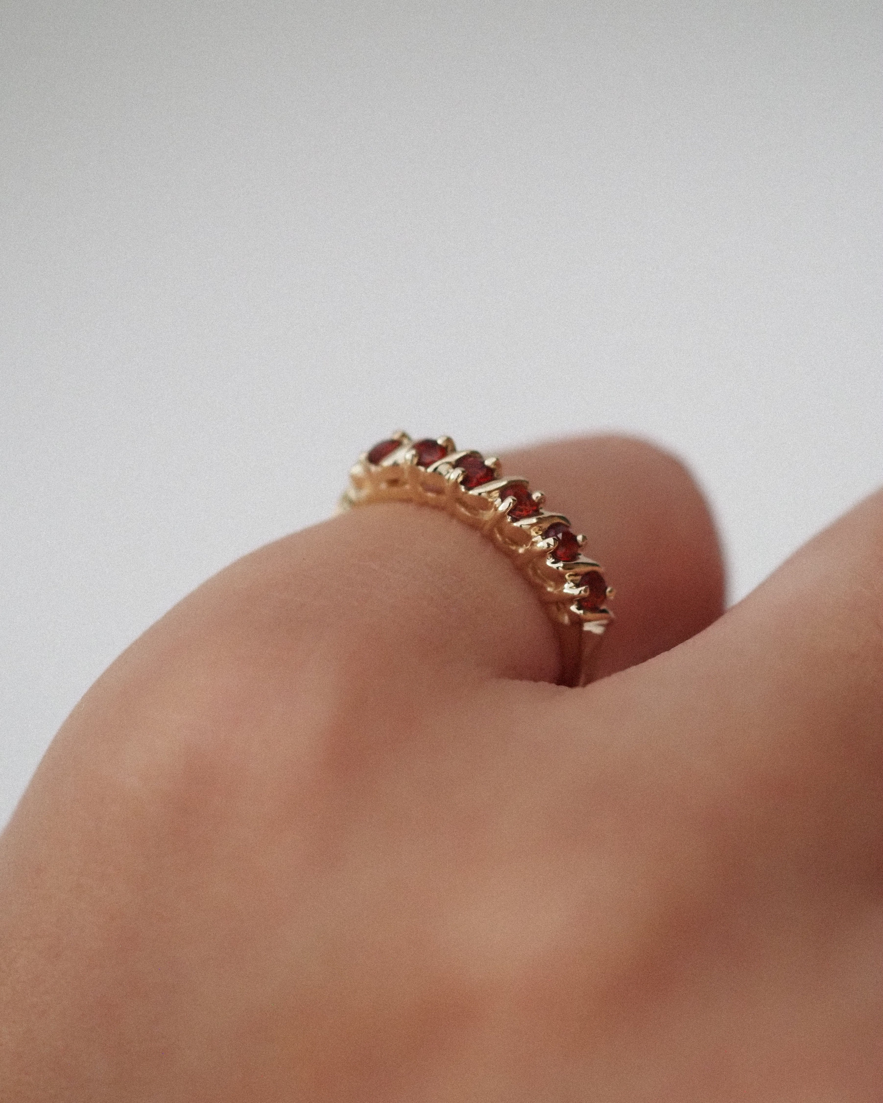 CARMEN RING GARNETS