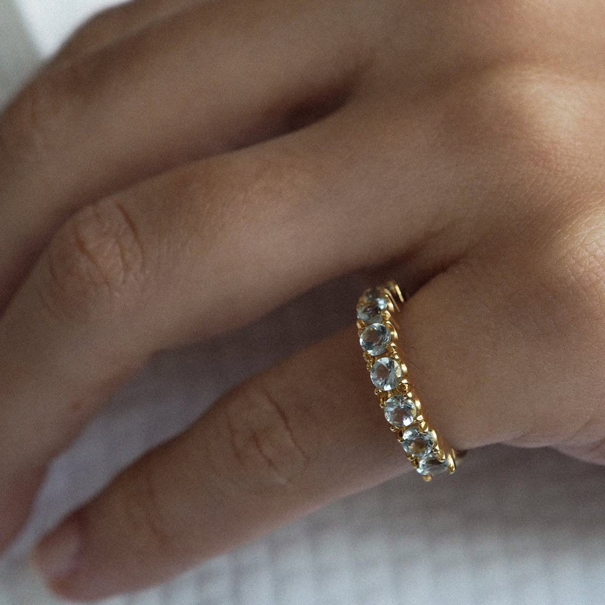 ANNA RING AQUAMARINES – PIAZ JEWELRY