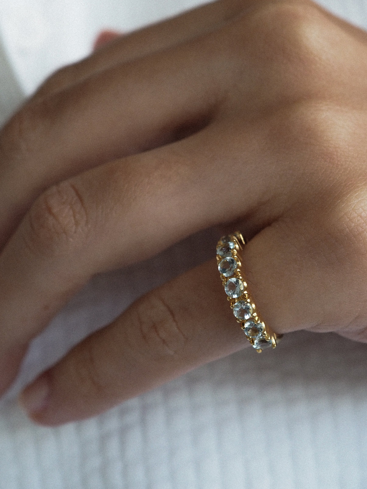 ANNA RING AQUAMARINES