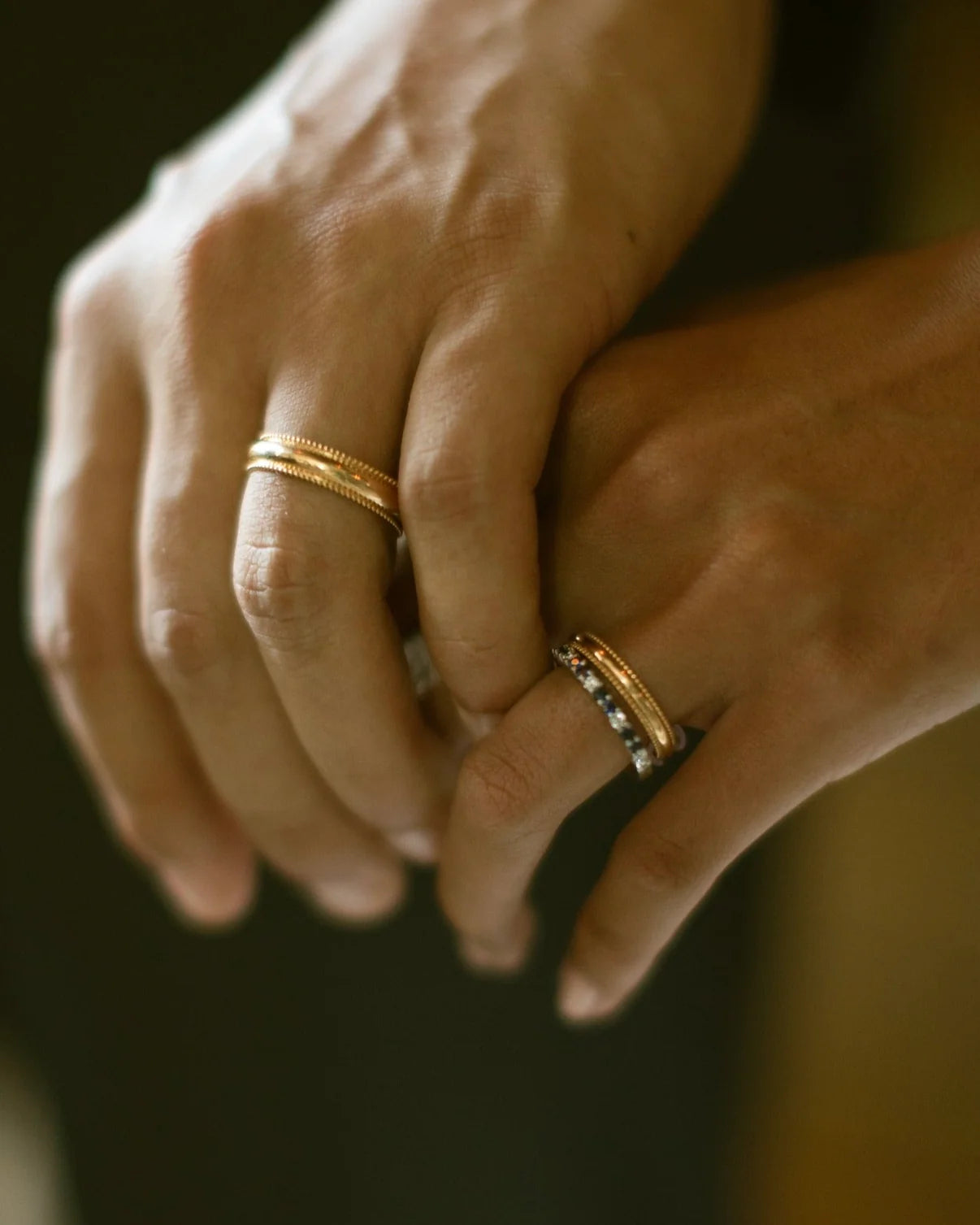 BORD RING - 10k SOLID GOLD - SIZE 10US