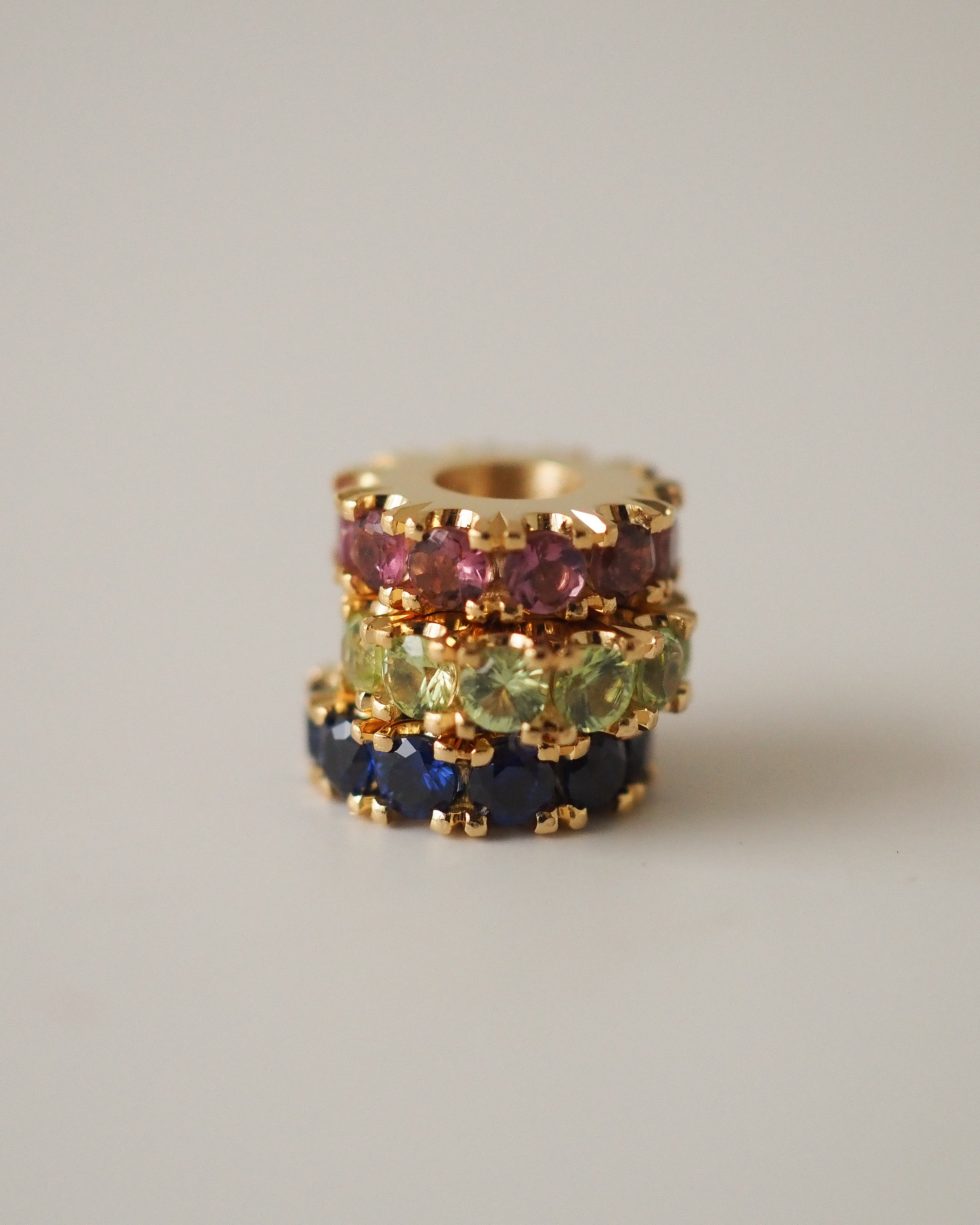 THE RONDELLE PINK TOURMALINES