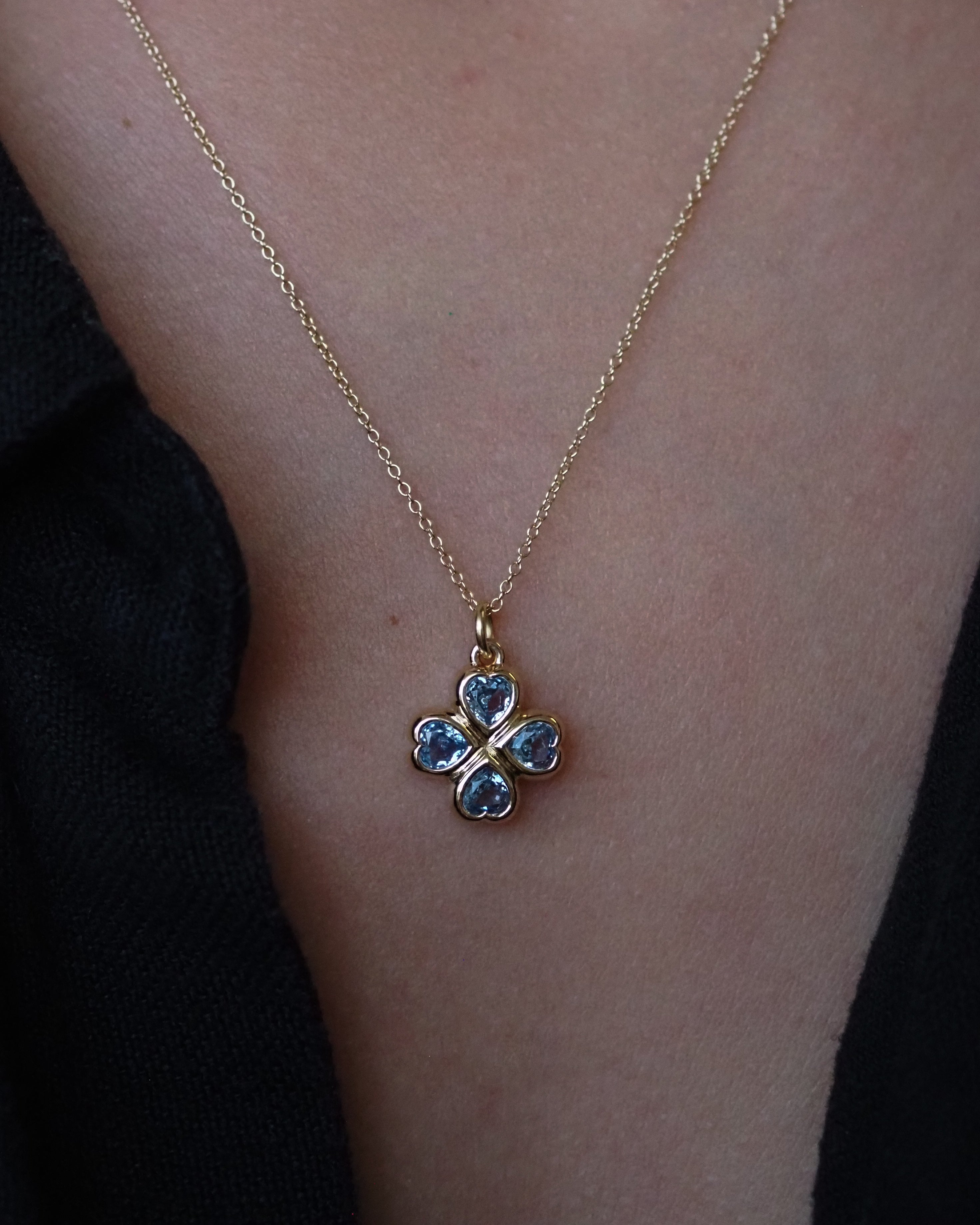 MY HEARTS CHARM - AQUAMARINES