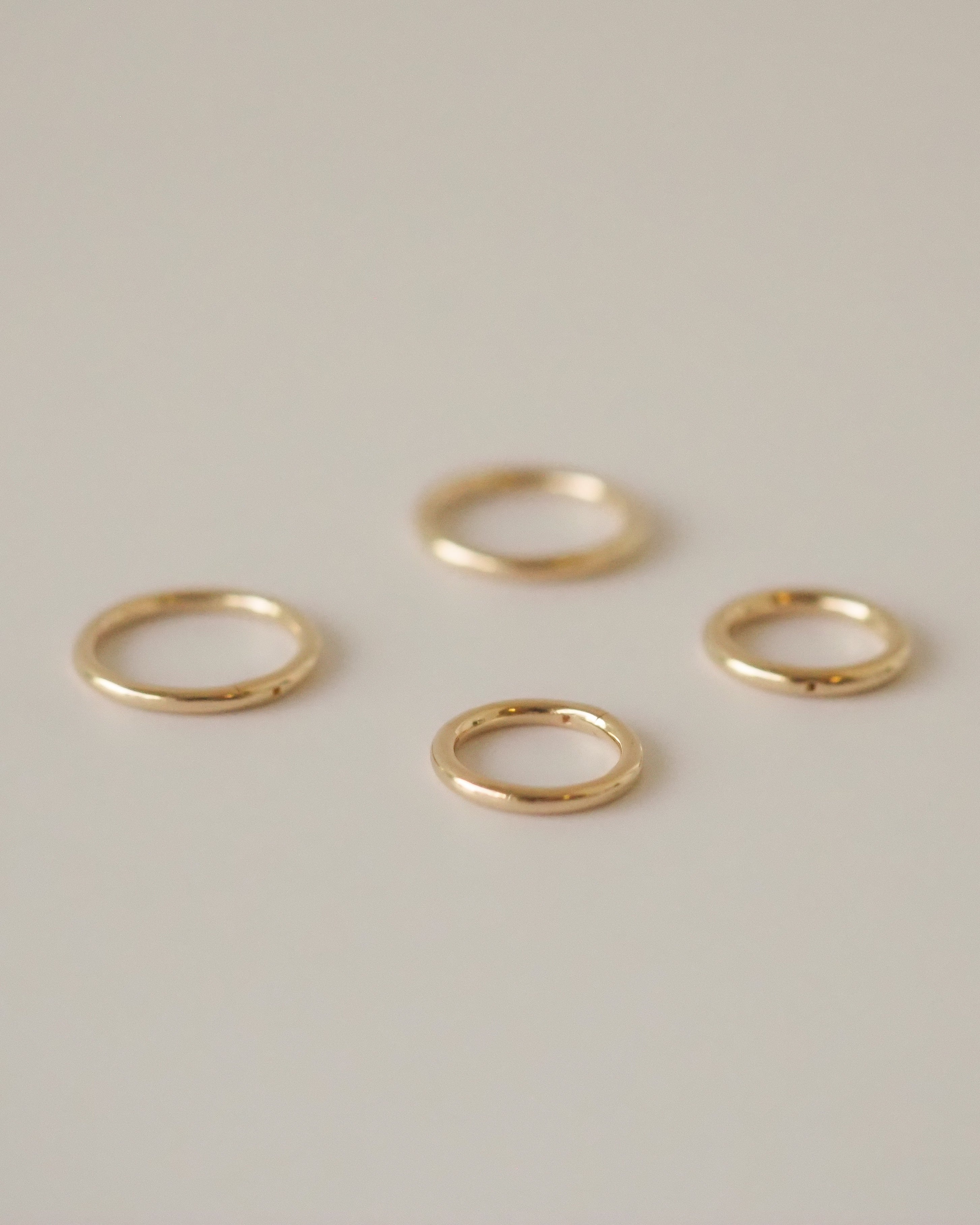 14k IDEAL PIERCING HOOP