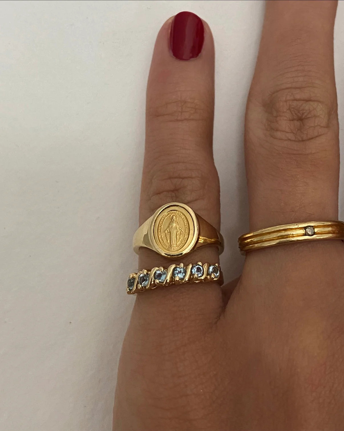 CARMEN RING AQUAMARINES