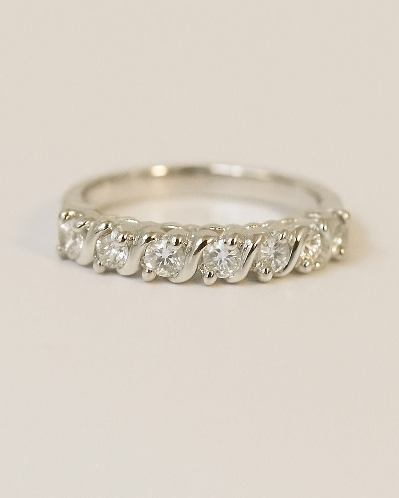CARMEN RING DIAMONDS - WHITE GOLD