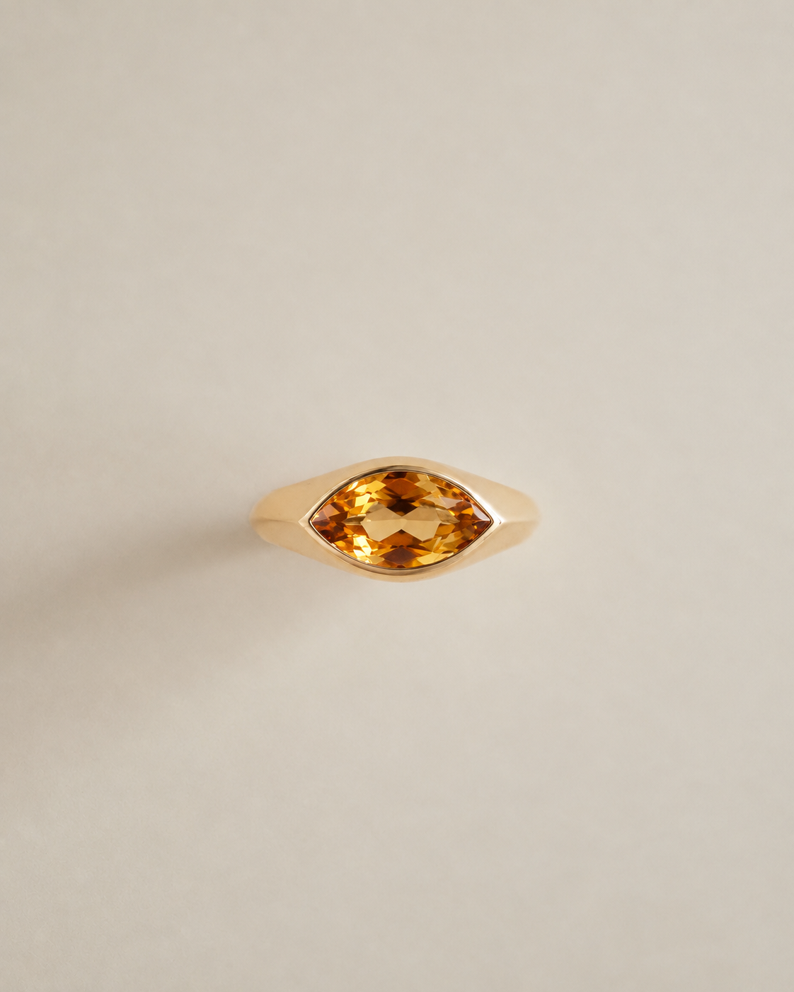 CELINE RING - CITRINE