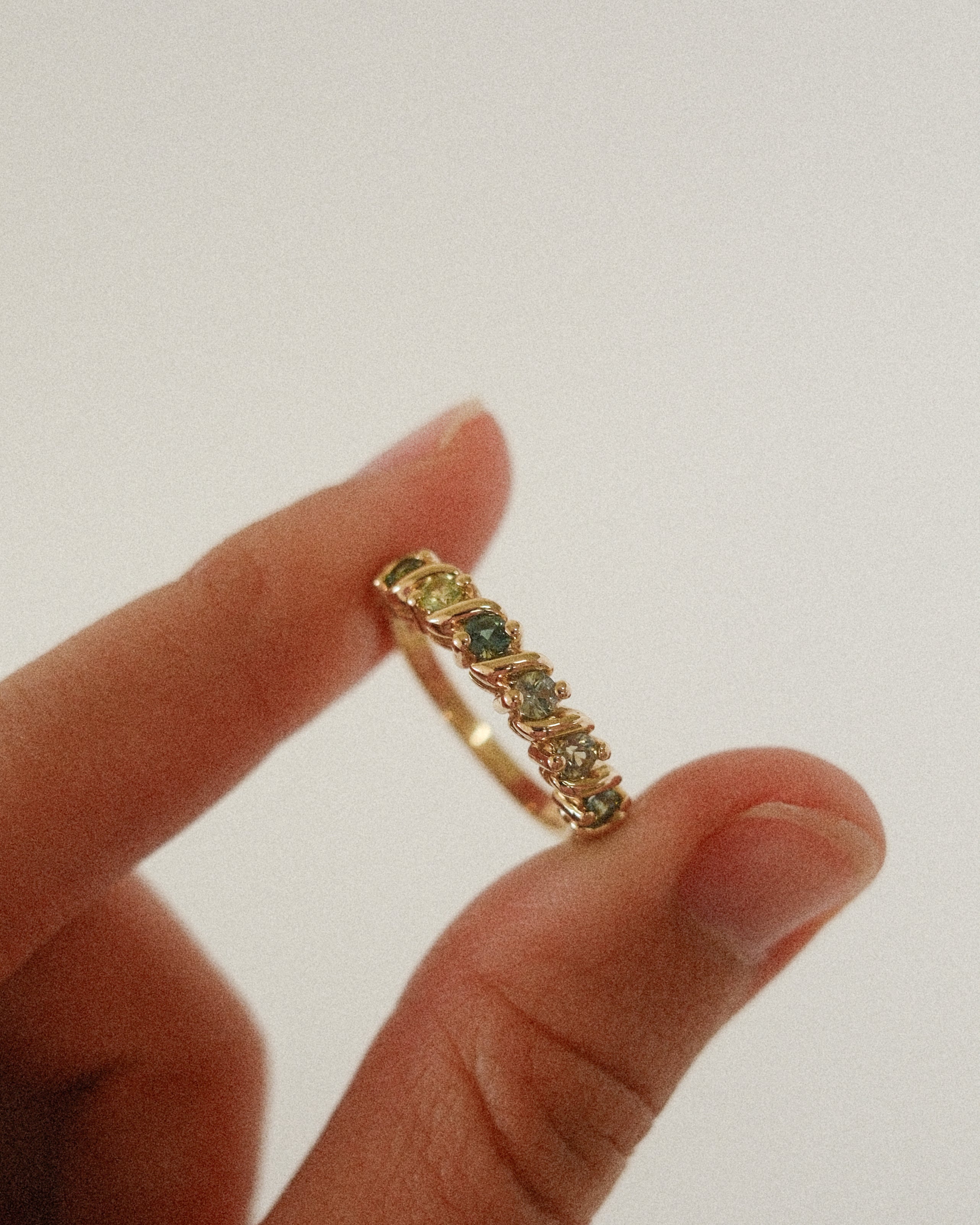 CARMEN RING - DEGRADE SAPPHIRES - SPECIAL EDITION