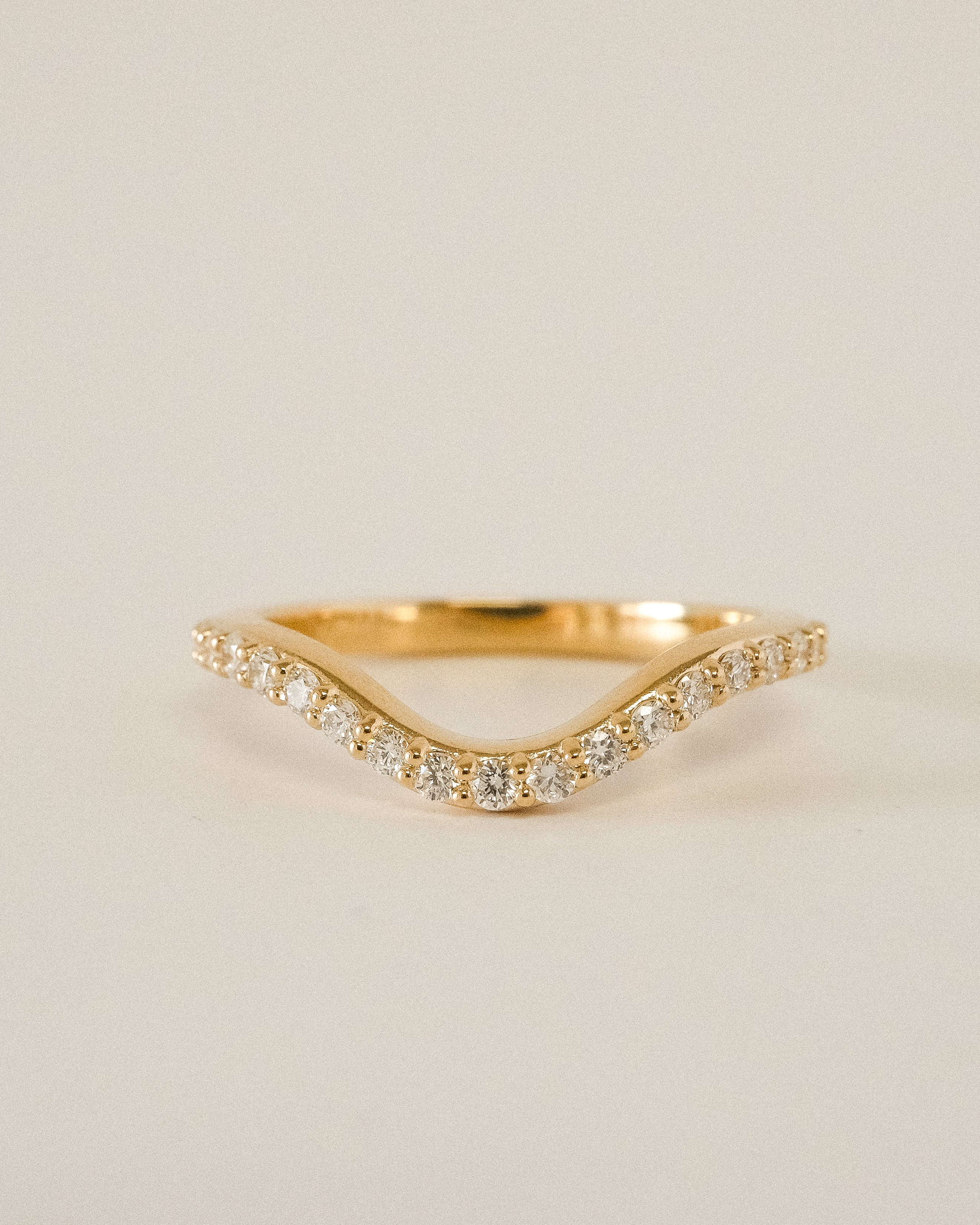 NATALIA WEDDING BAND - DIAMONDS