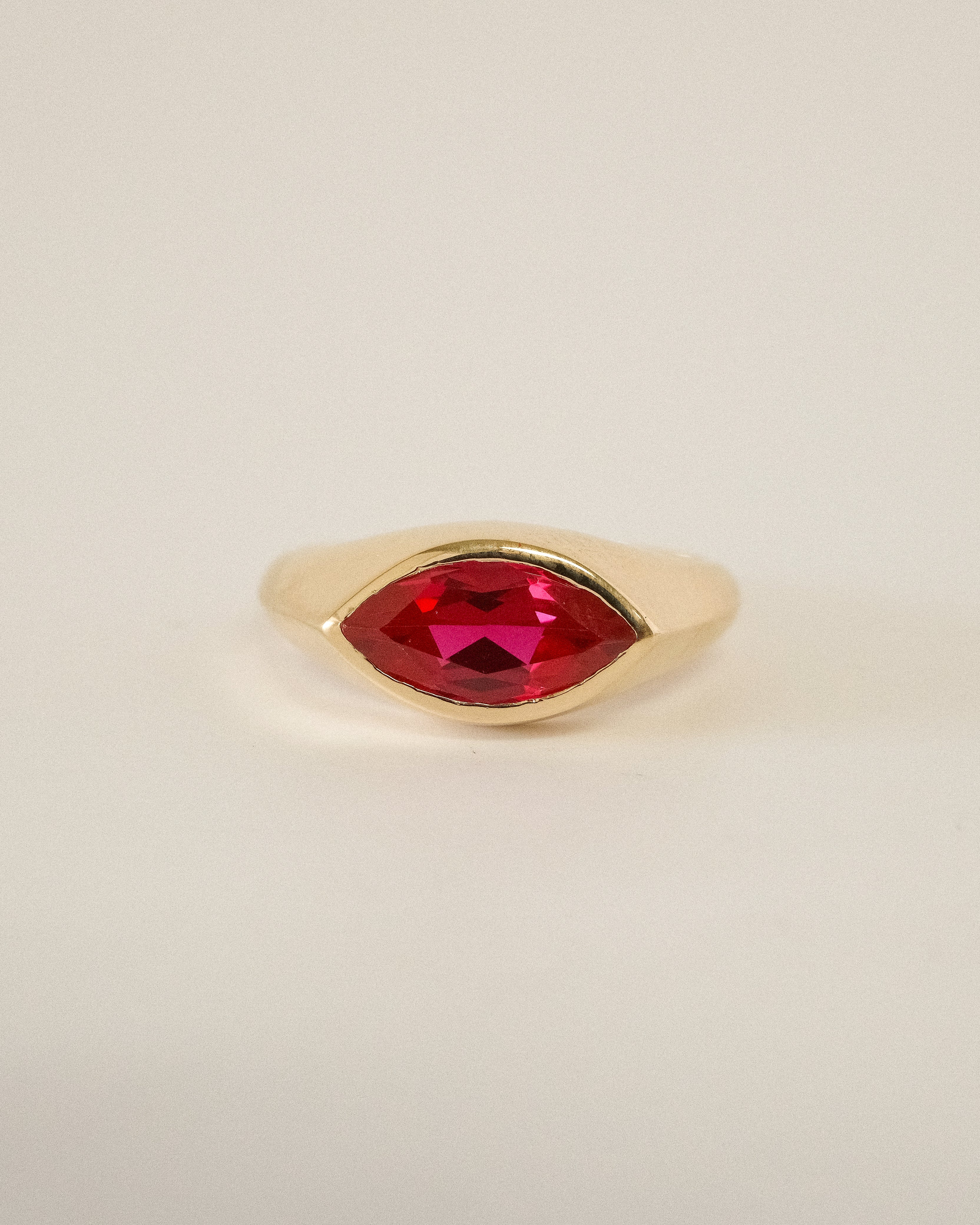 CELINE RING - RUBY
