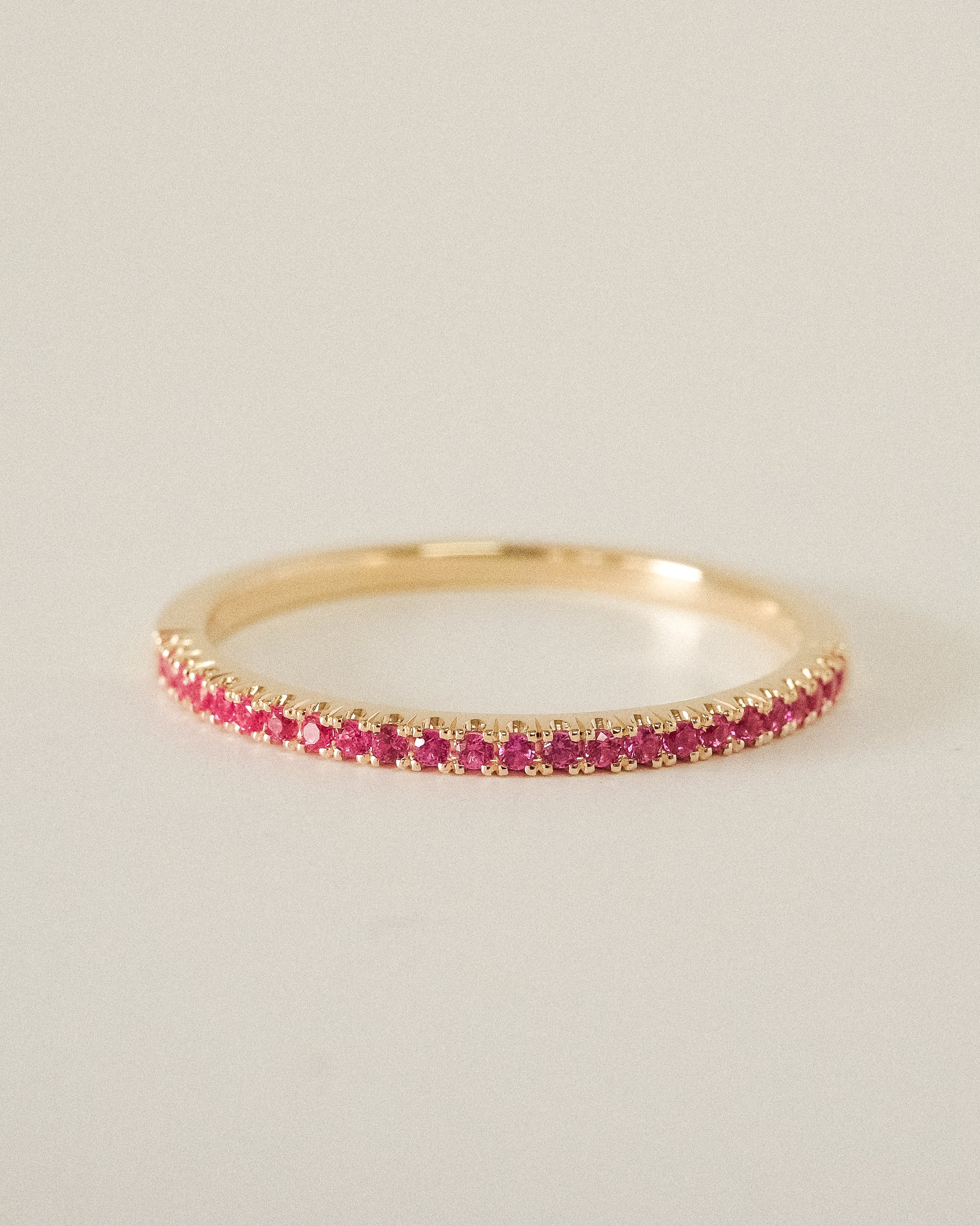 SUE RING - HOT PINK