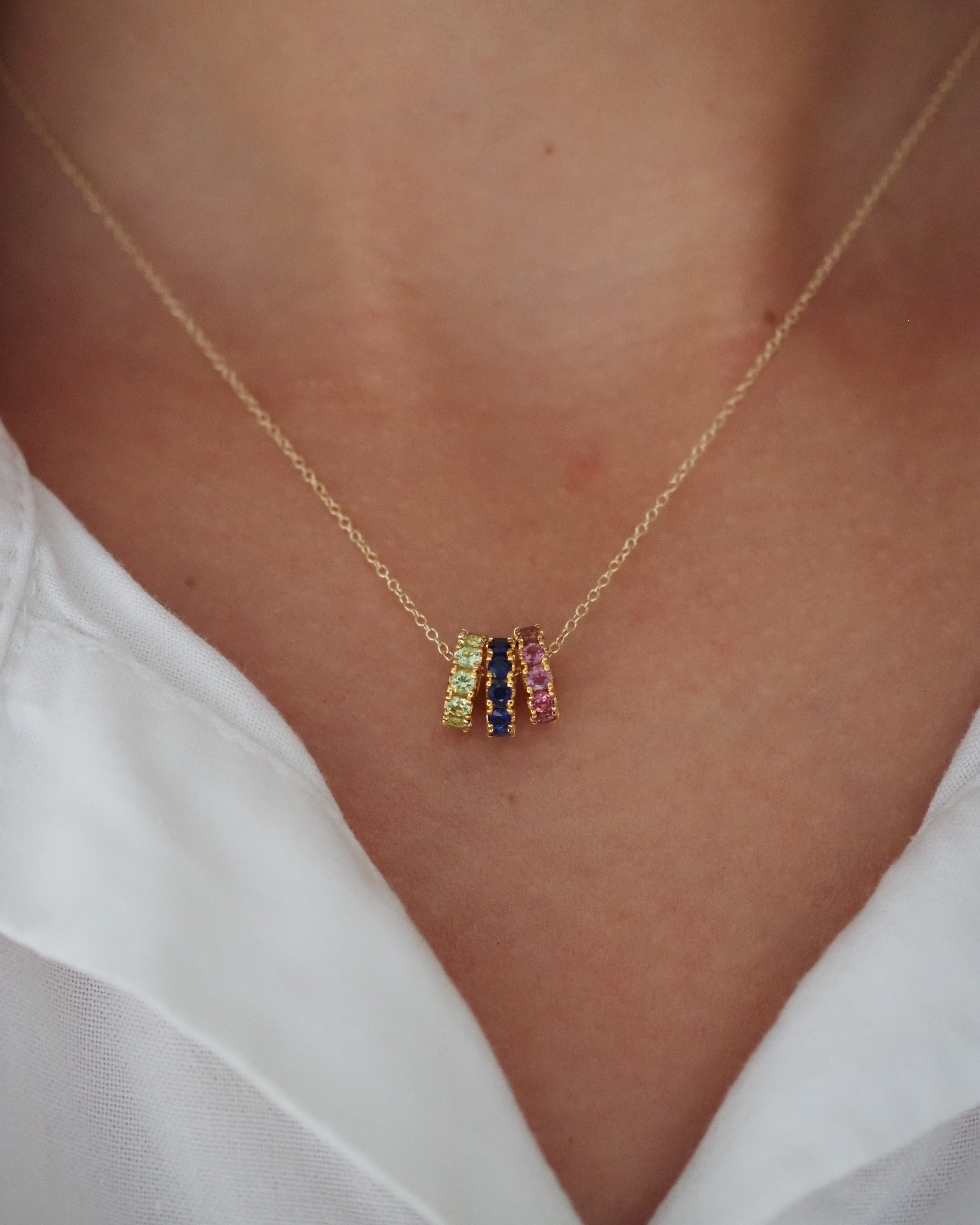 THE RONDELLE SAPPHIRES