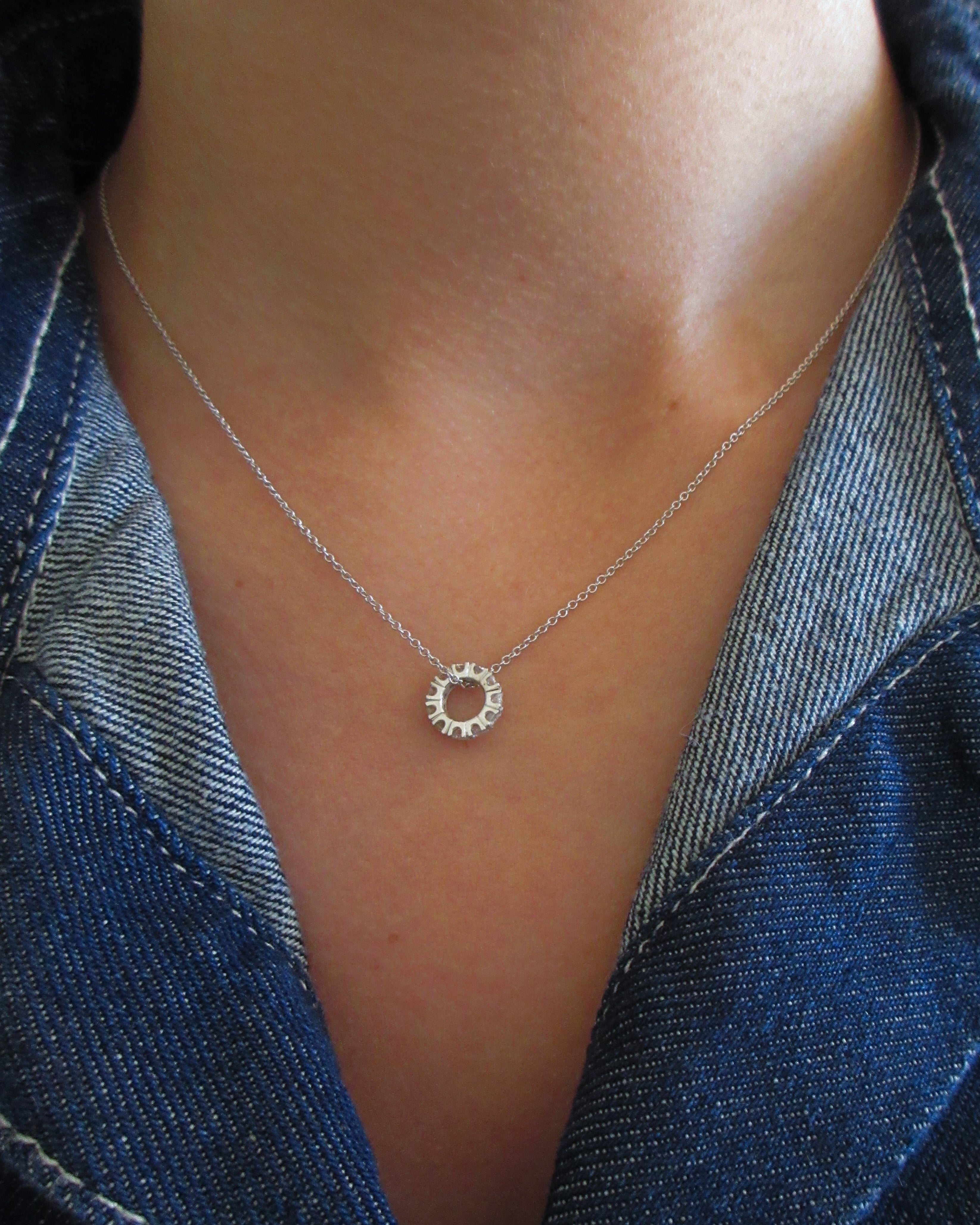 THE RONDELLE DIAMONDS - WHITE GOLD