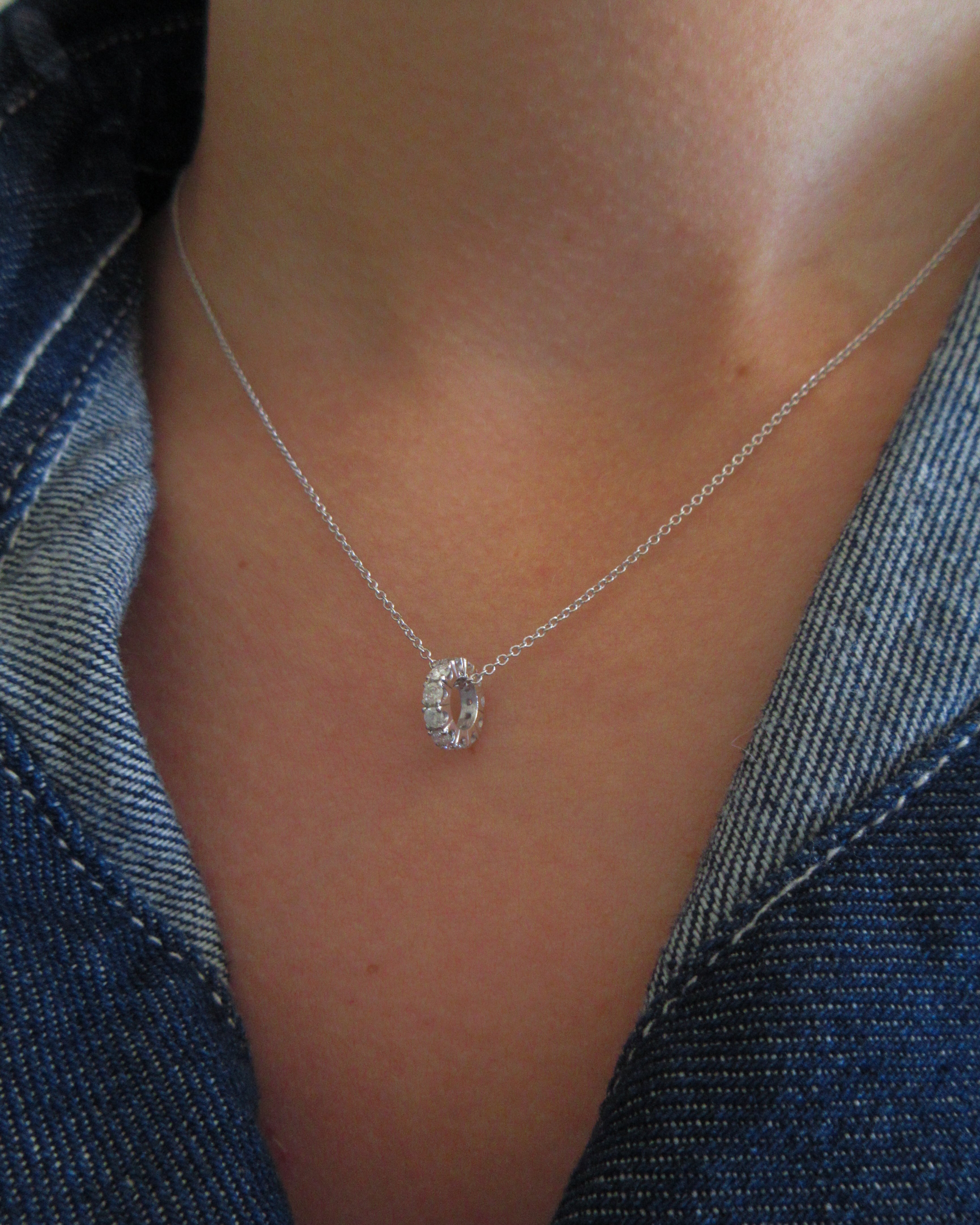 THE RONDELLE DIAMONDS - WHITE GOLD