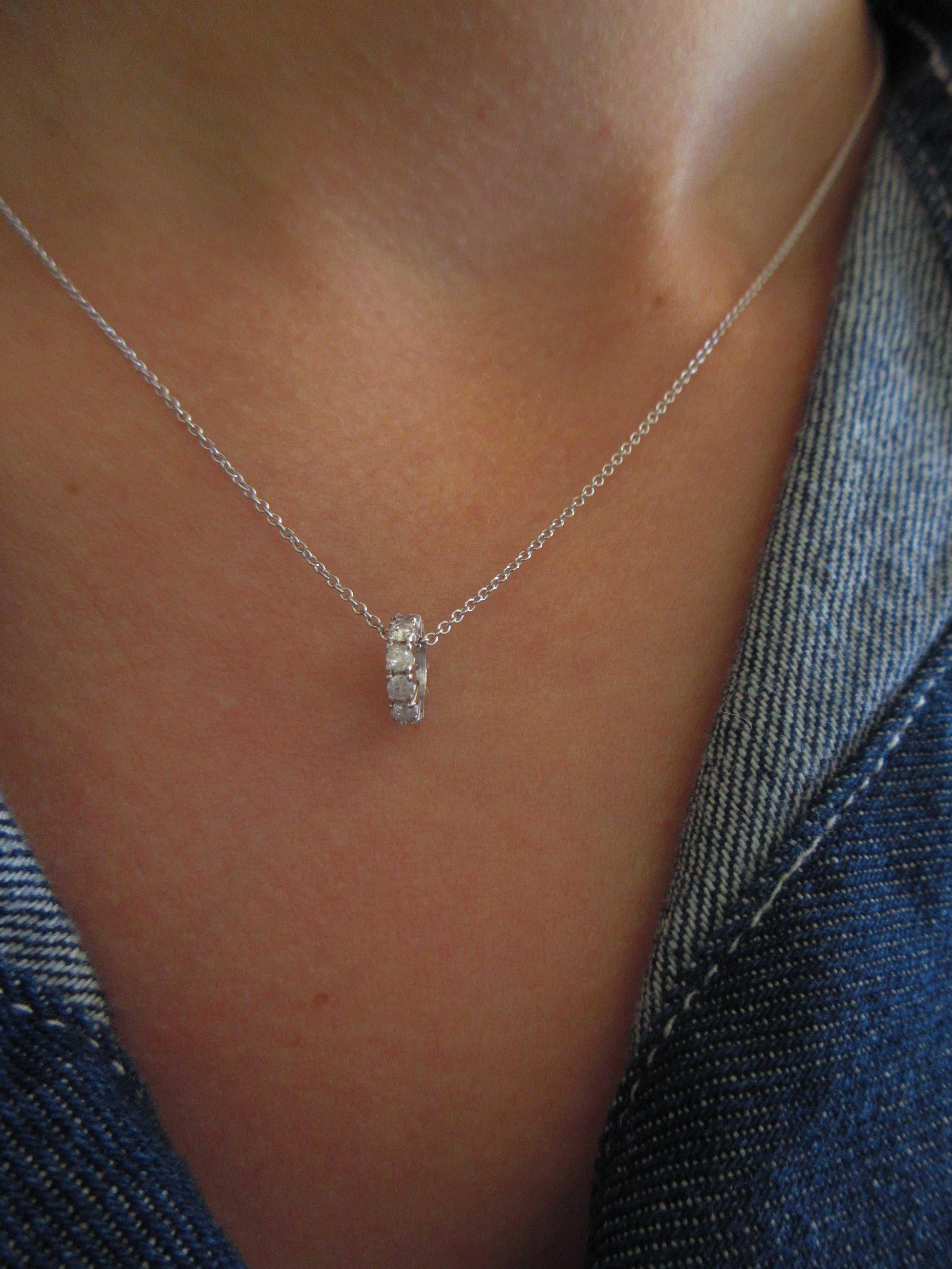 THE RONDELLE DIAMONDS - WHITE GOLD