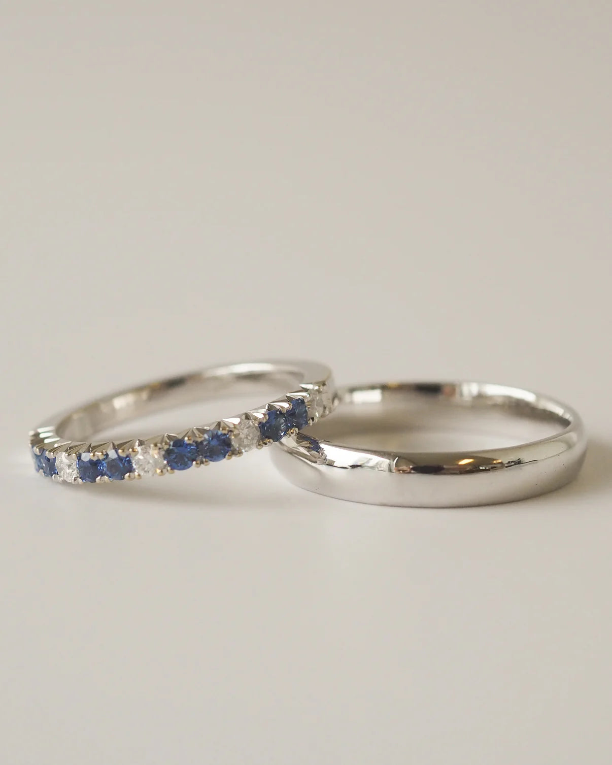 BAND N°02 - WHITE GOLD