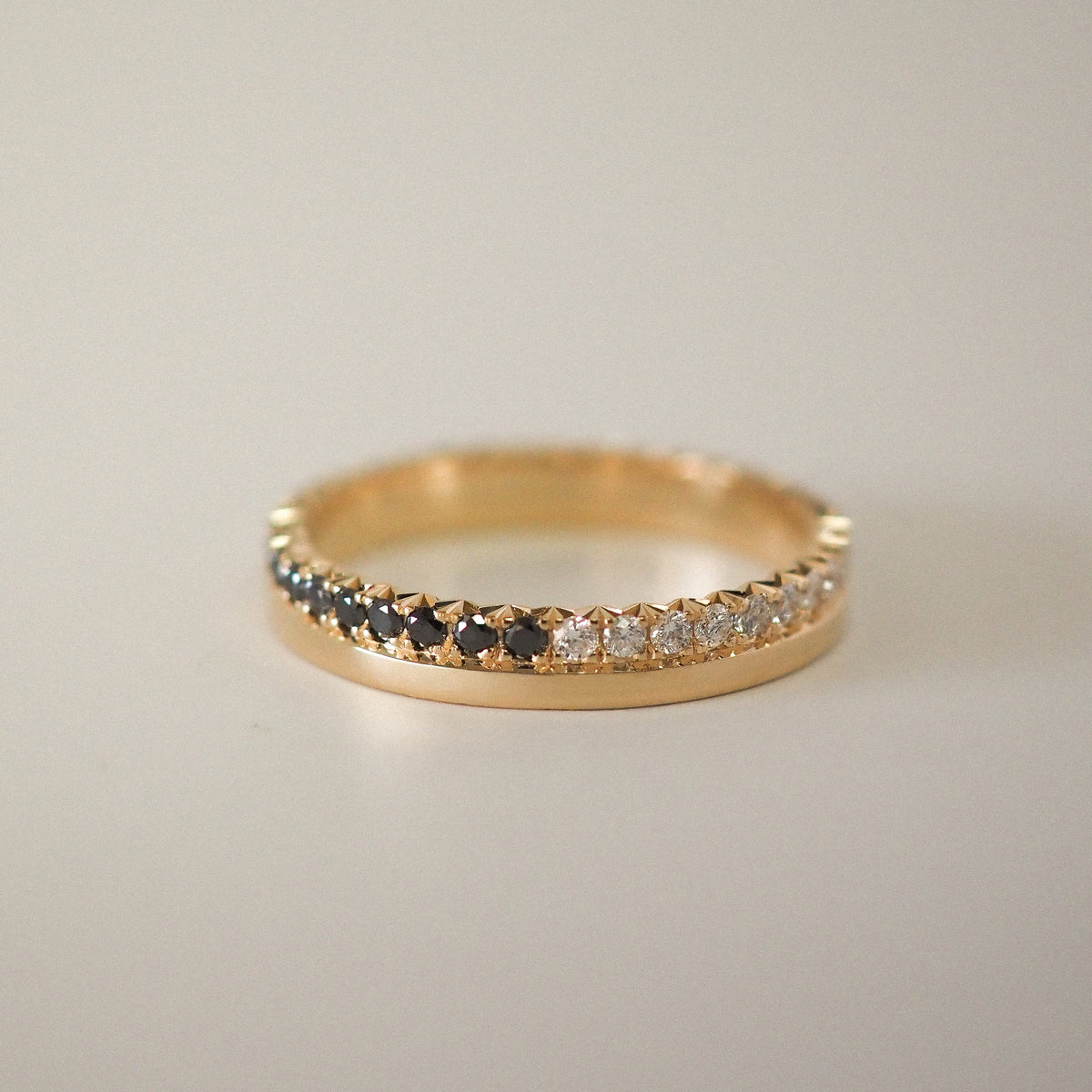 HALF AND HALF RING - DAY AND NIGHT EDITION – PIAZ JEWELRY