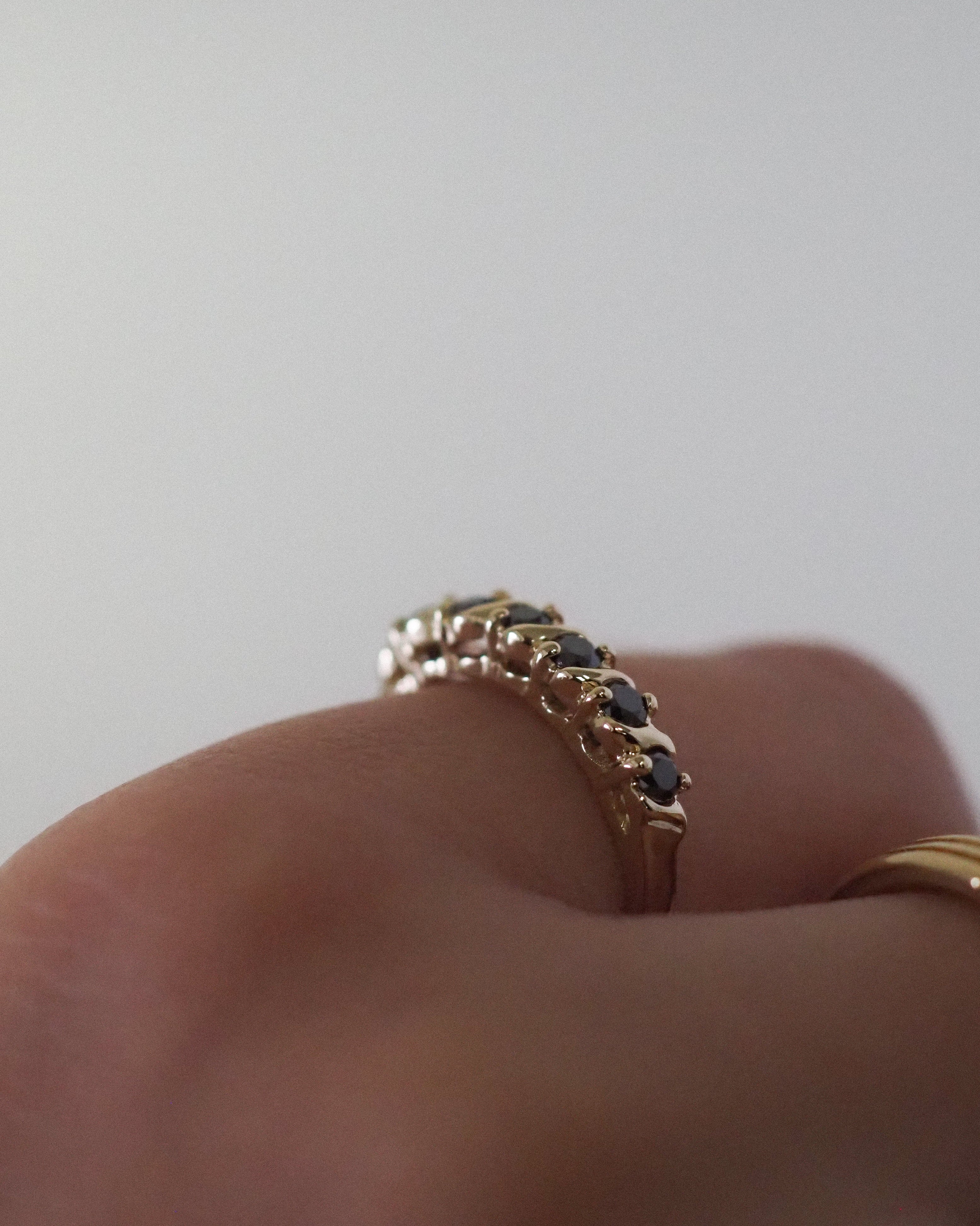 CARMEN RING - BLACK DIAMONDS