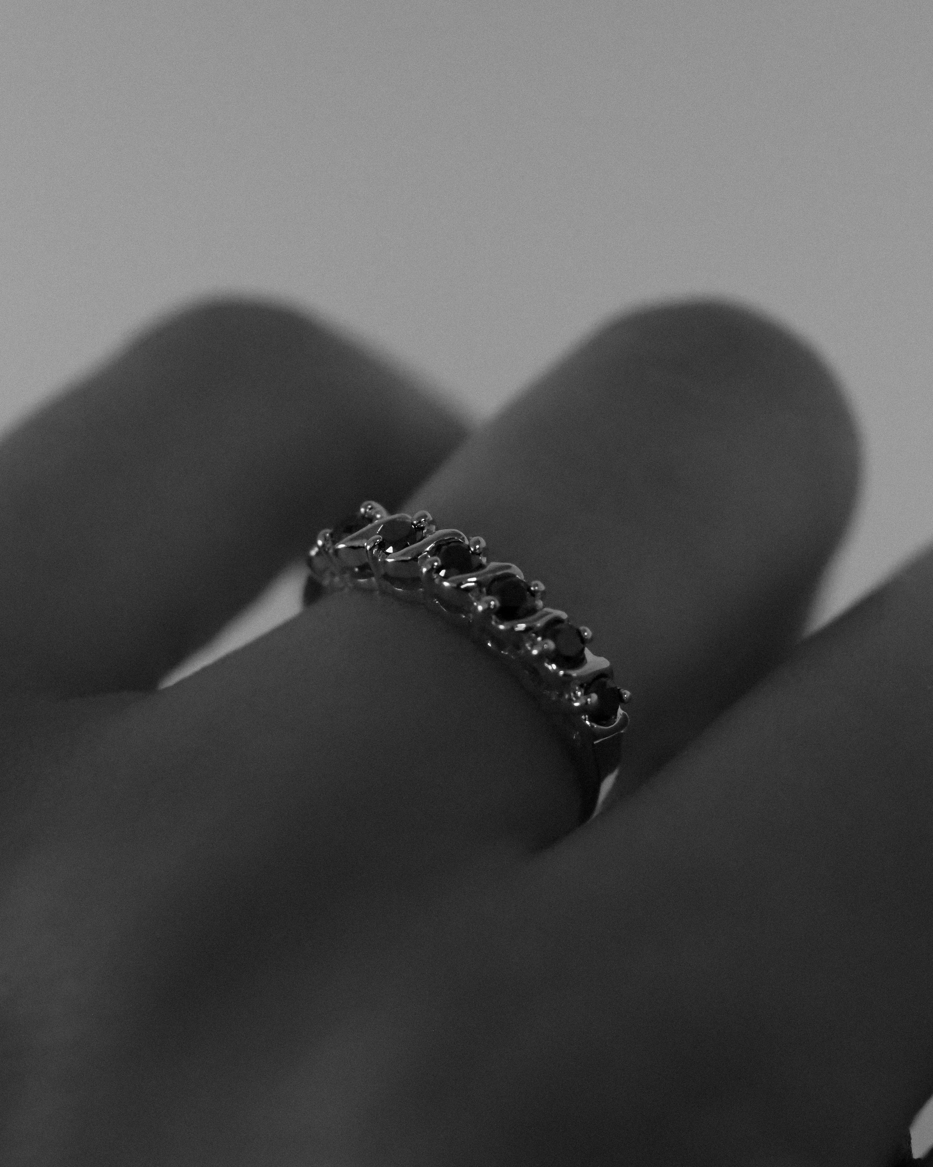 CARMEN RING - BLACK DIAMONDS