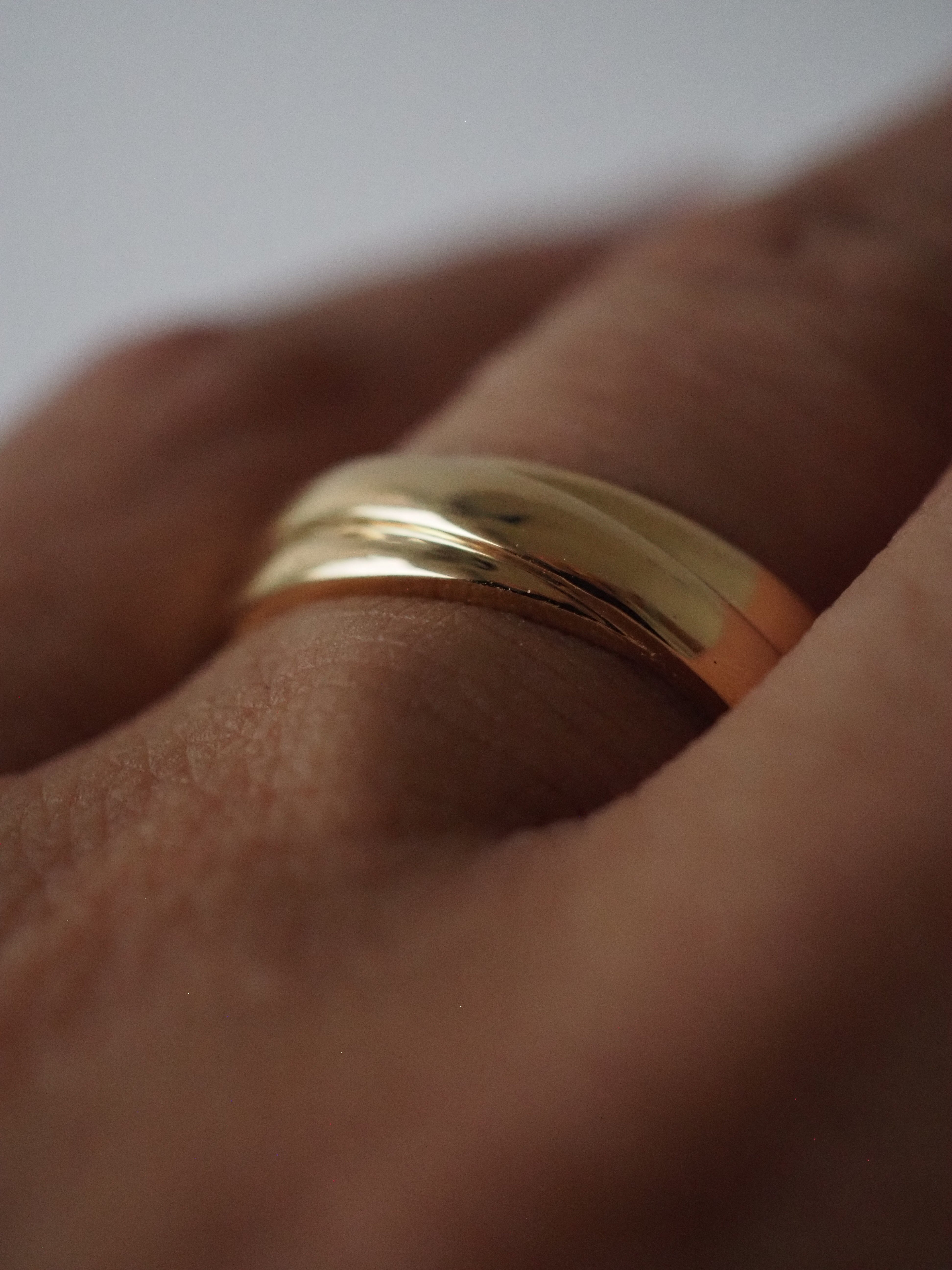 CRISS CROSS RING - THICK