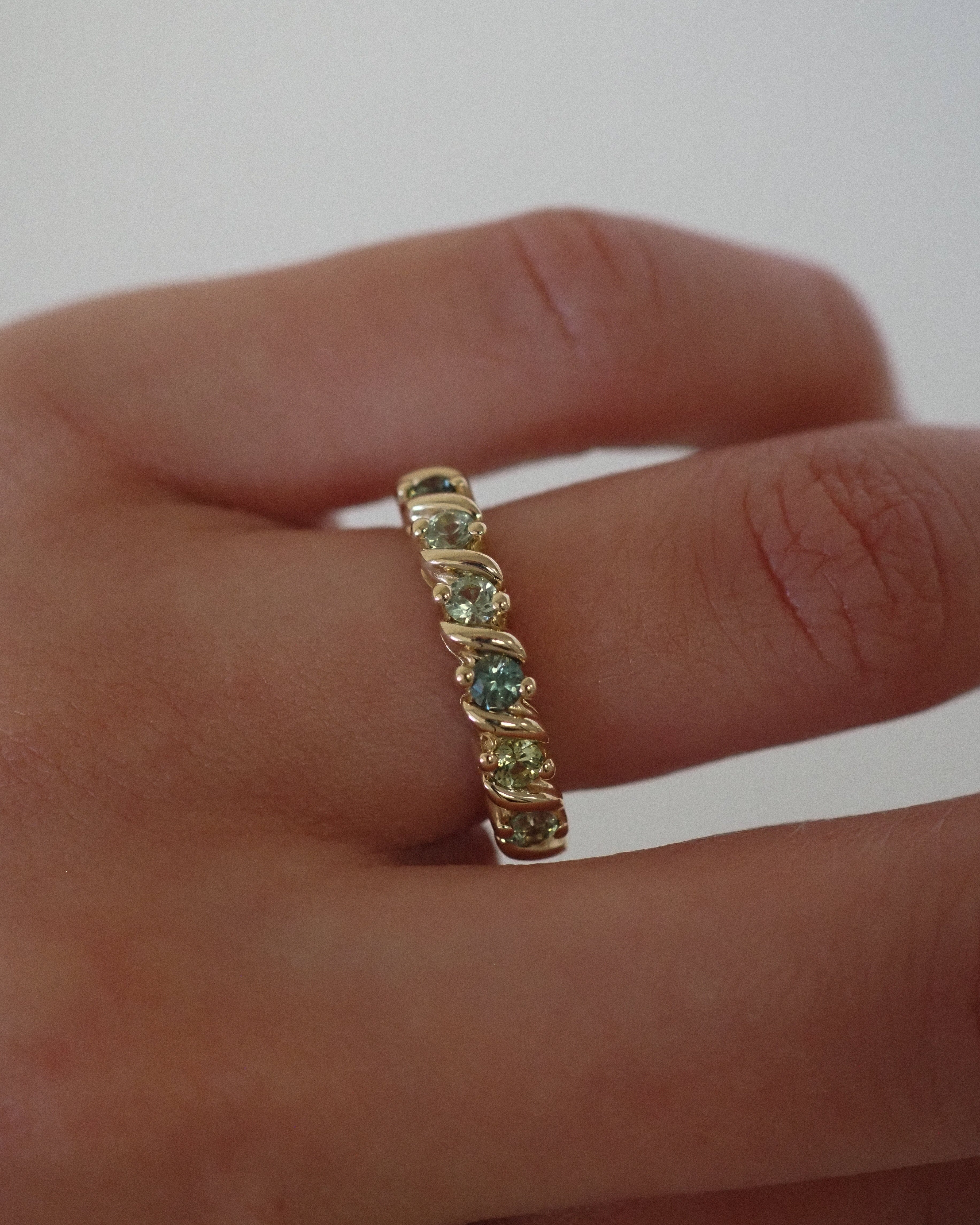 CARMEN RING - DEGRADE SAPPHIRES - SPECIAL EDITION
