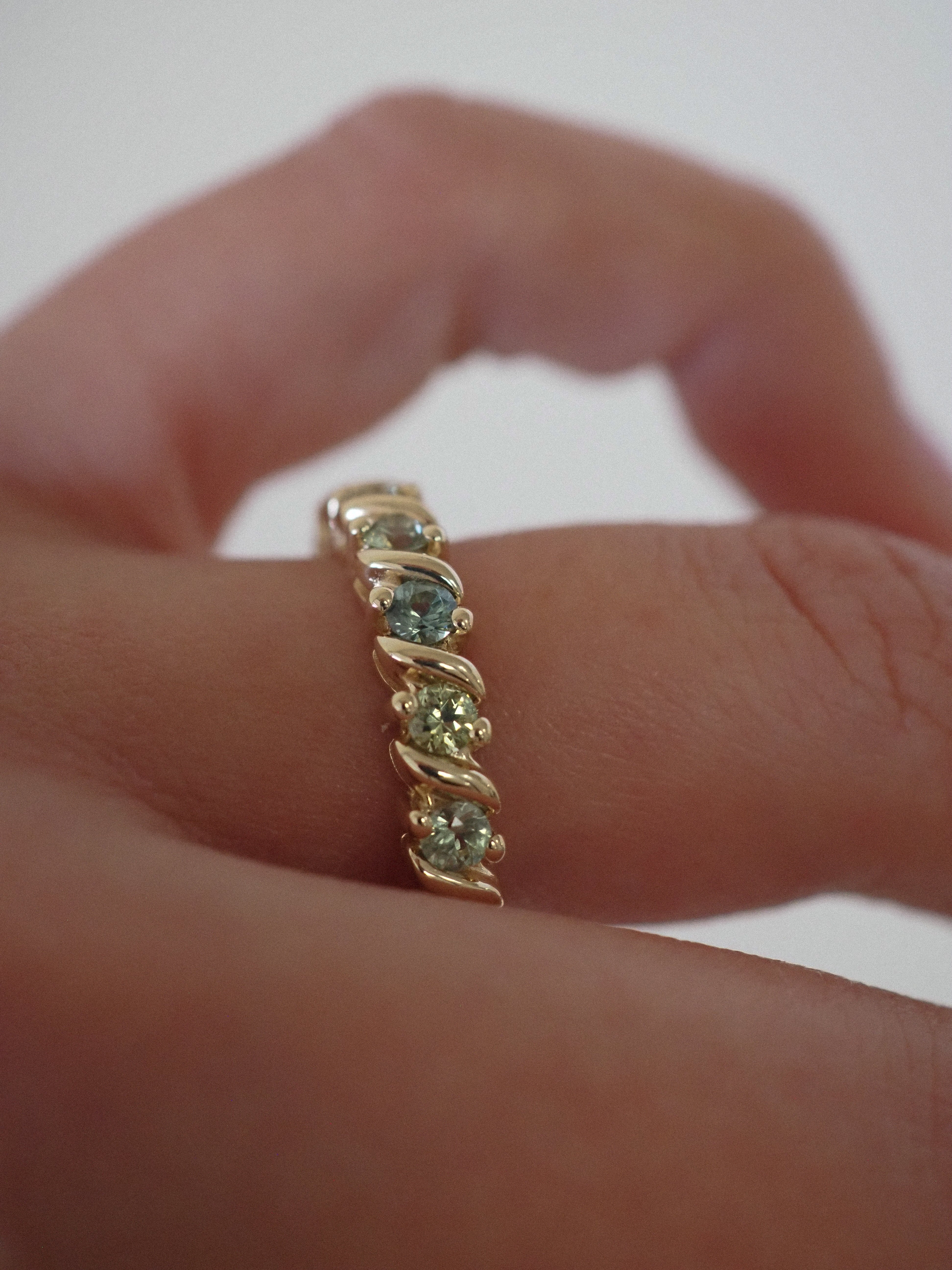 CARMEN RING - DEGRADE SAPPHIRES - SPECIAL EDITION