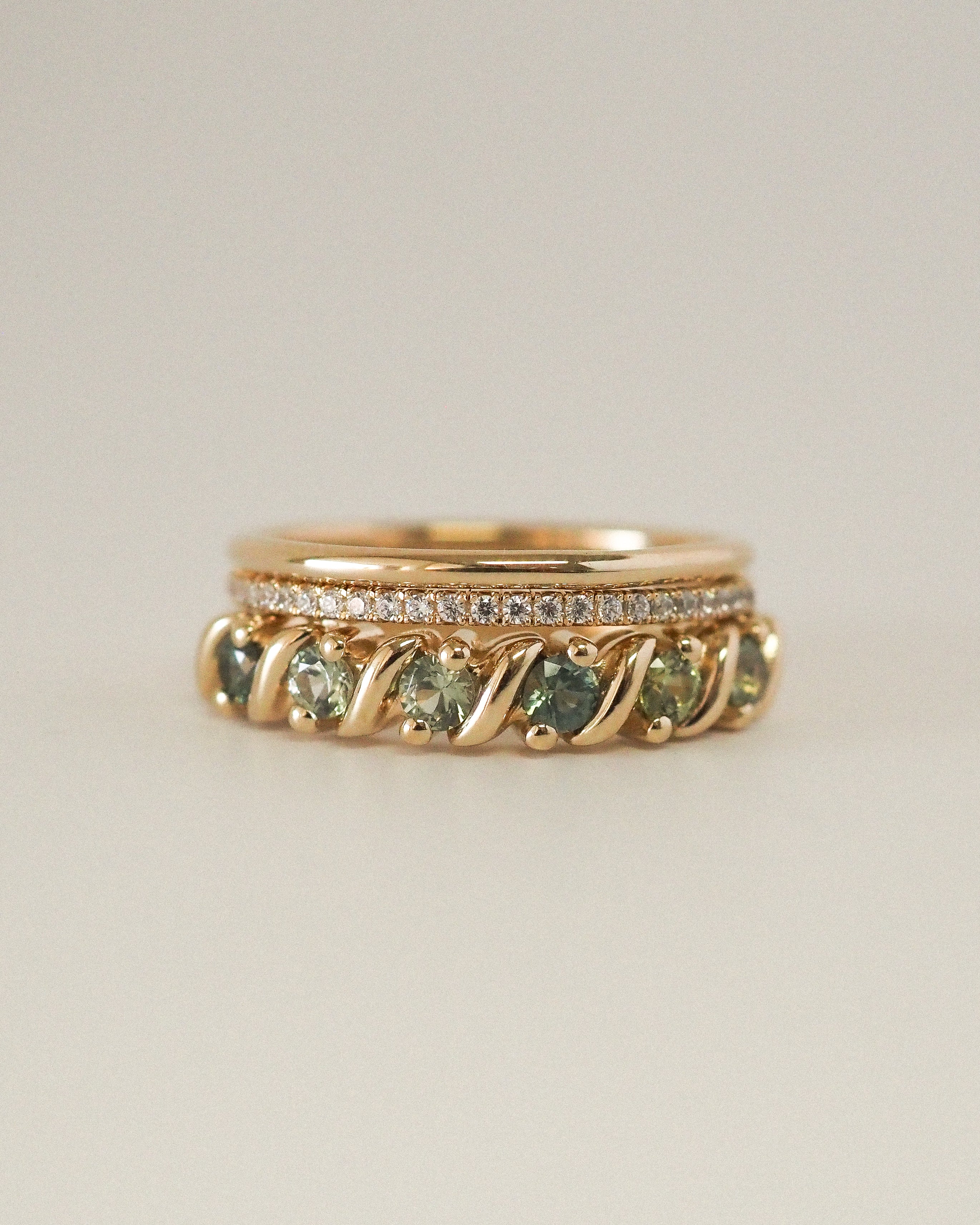CARMEN RING - DEGRADE SAPPHIRES - SPECIAL EDITION