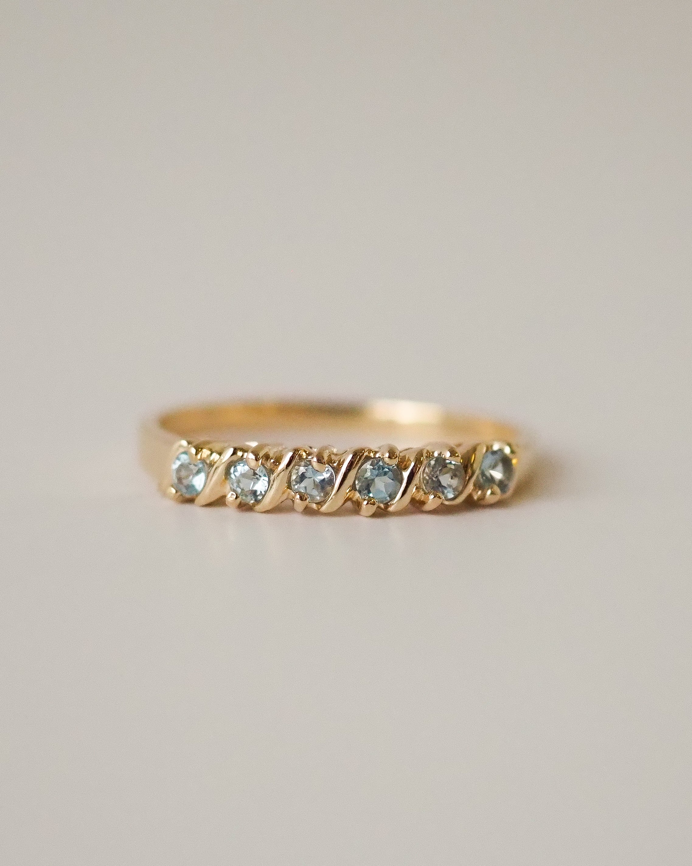 CARMEN RING AQUAMARINES