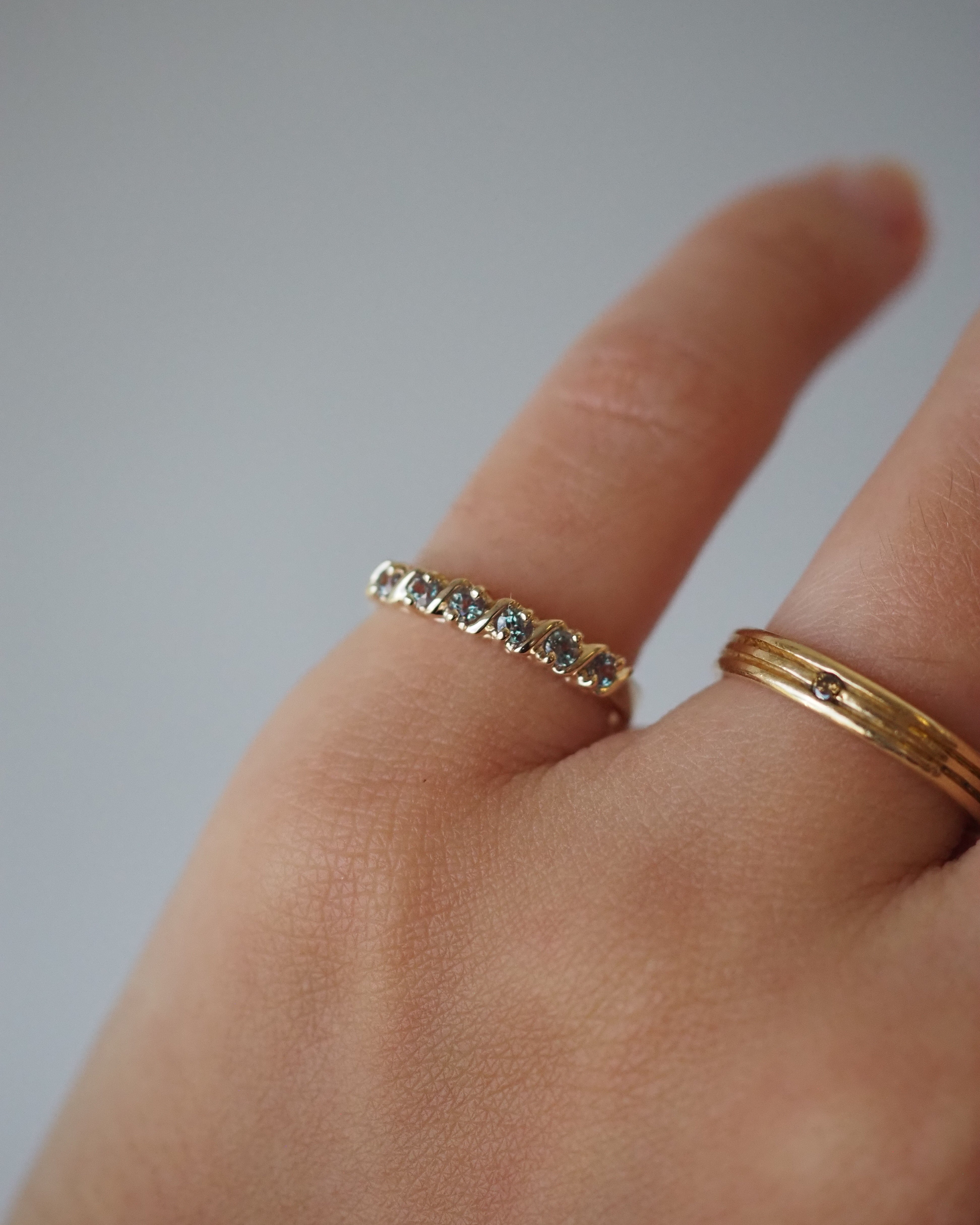 CARMEN RING BLUE TOPAZ