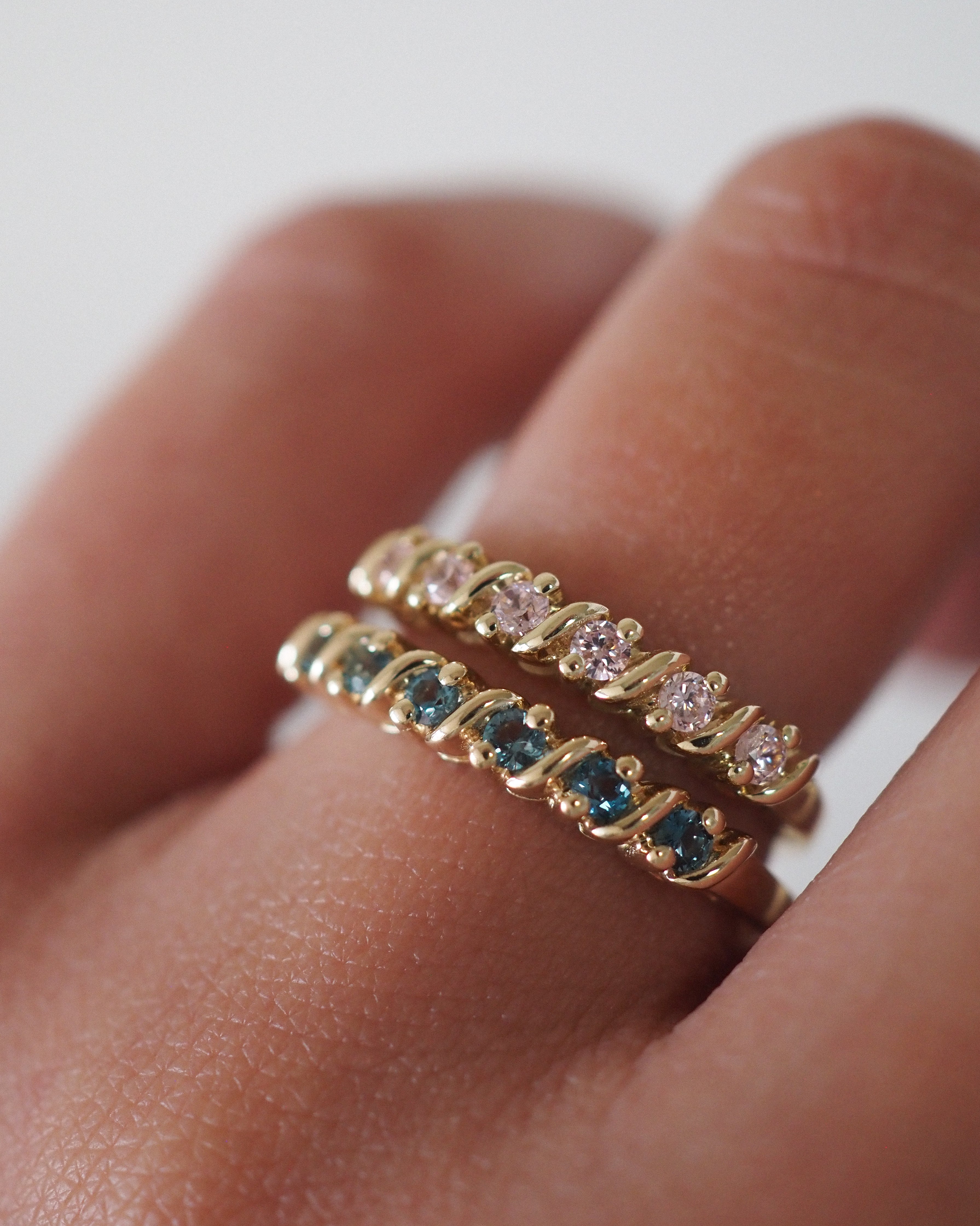 CARMEN RING - LIGHT PINK CZ