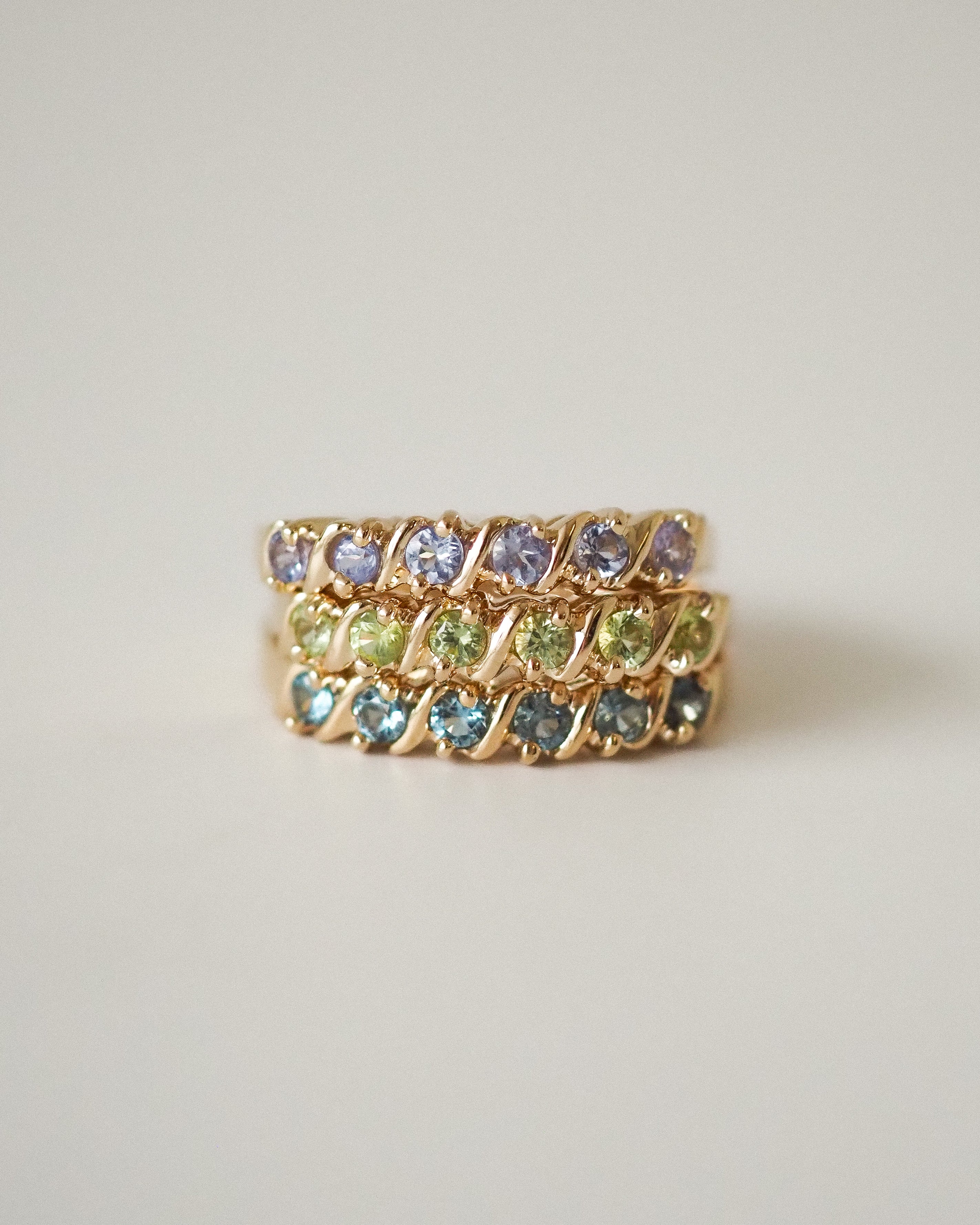 CARMEN RING BLUE TOPAZ