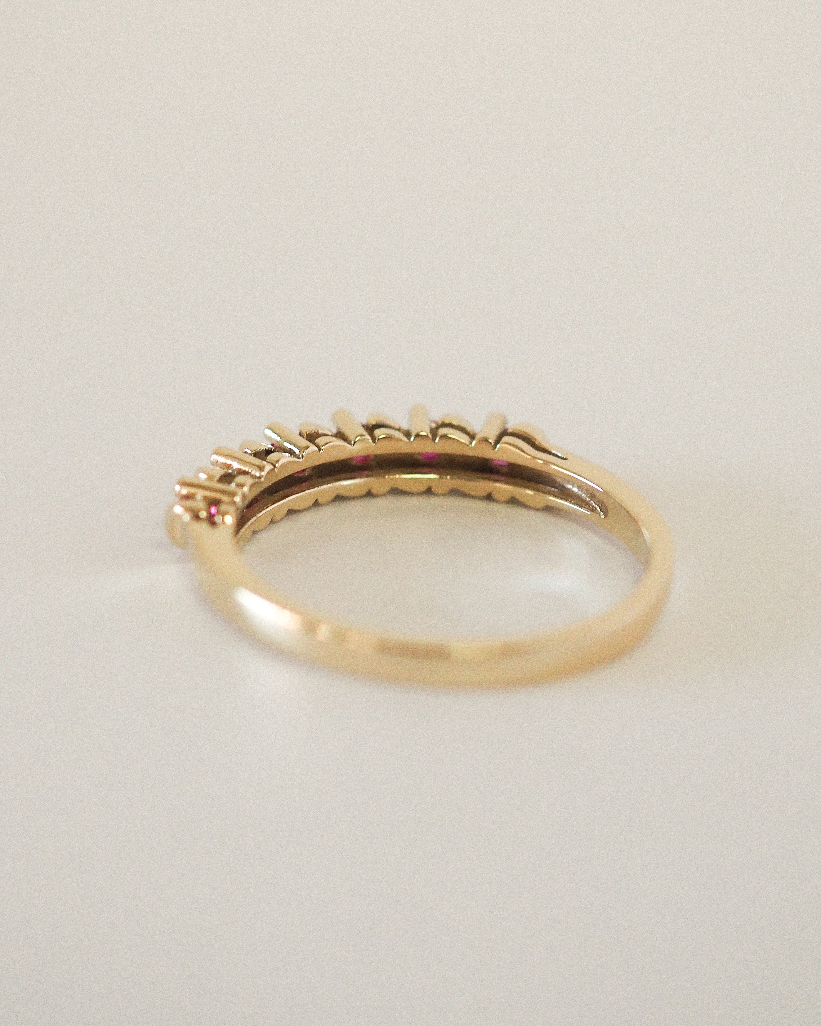 CARMEN RING - HOT PINK CZ