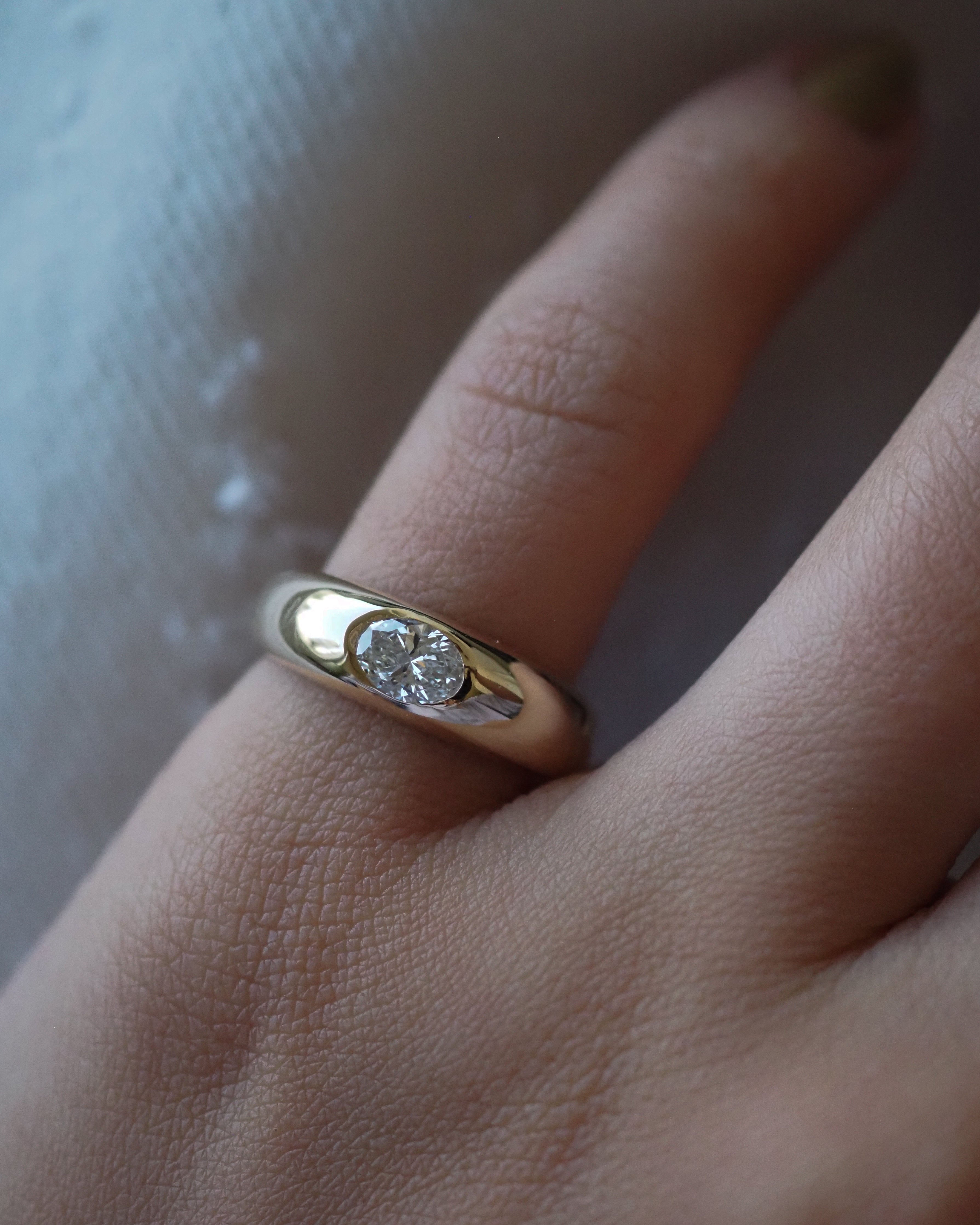 ANNABELLE RING - 14k SOLID GOLD - SIZE 6US