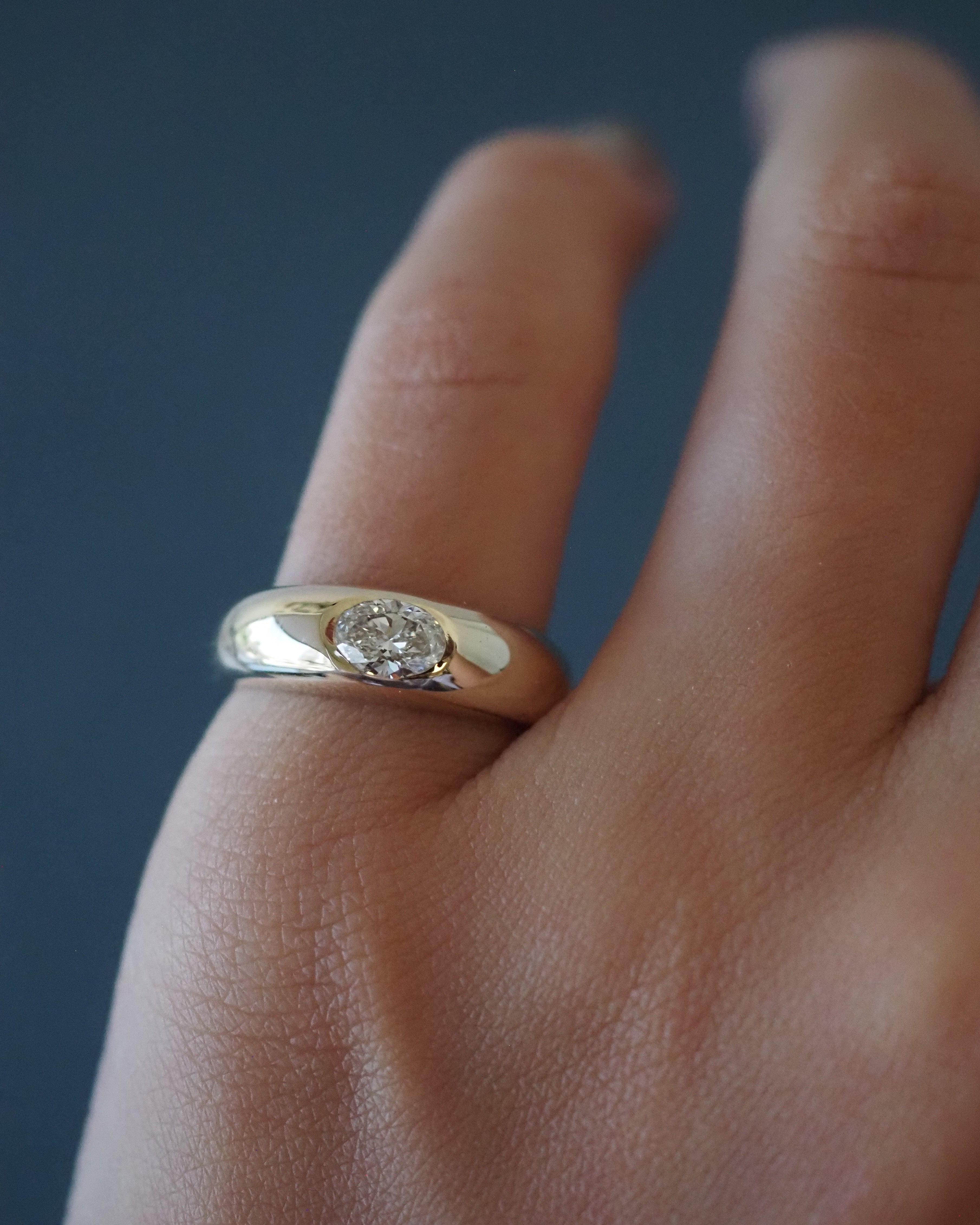 ANNABELLE RING - 14k SOLID GOLD - SIZE 6US