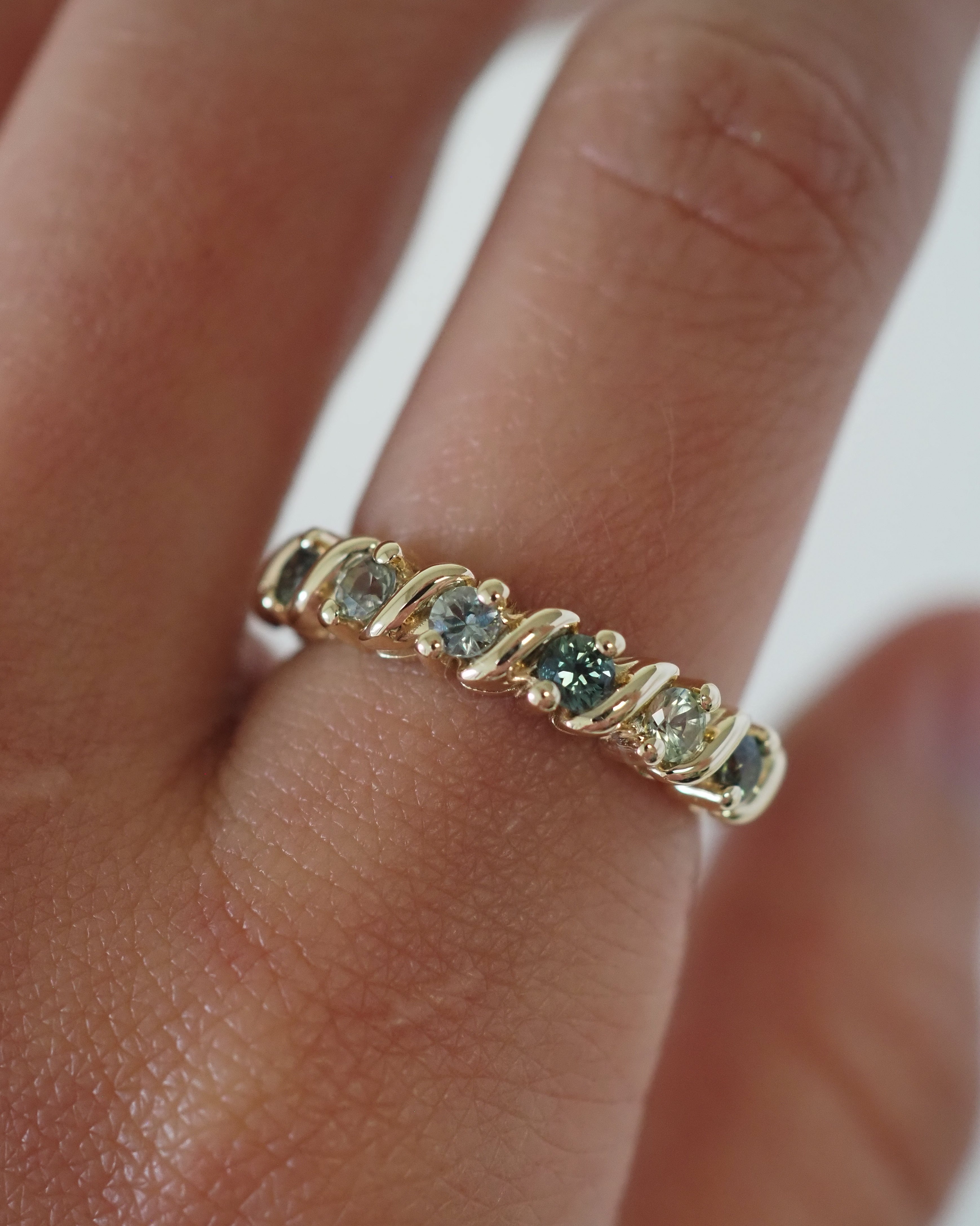 CARMEN RING - DEGRADE SAPPHIRES - SPECIAL EDITION