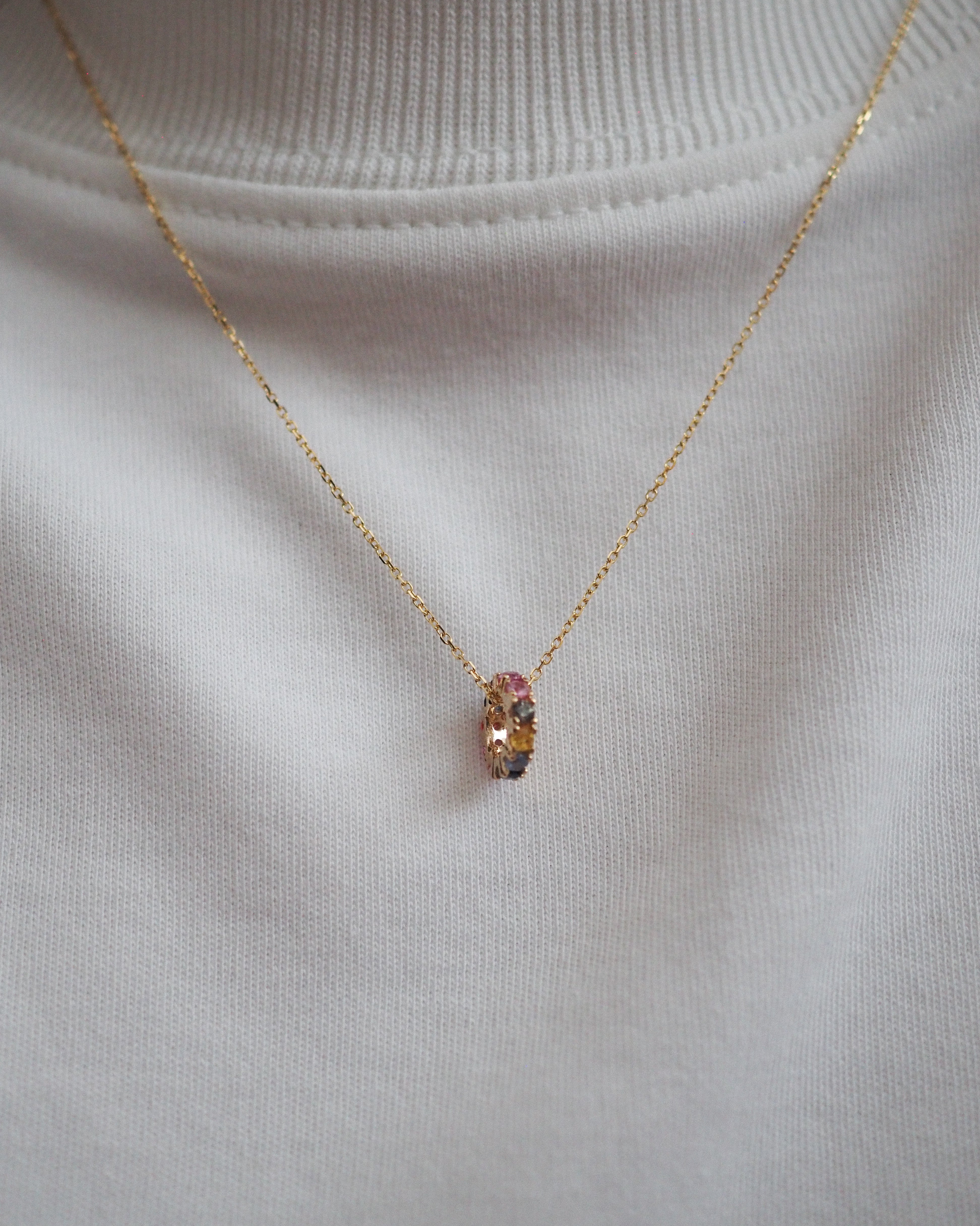 THE RONDELLE II - MULTICOLOR SAPPHIRES