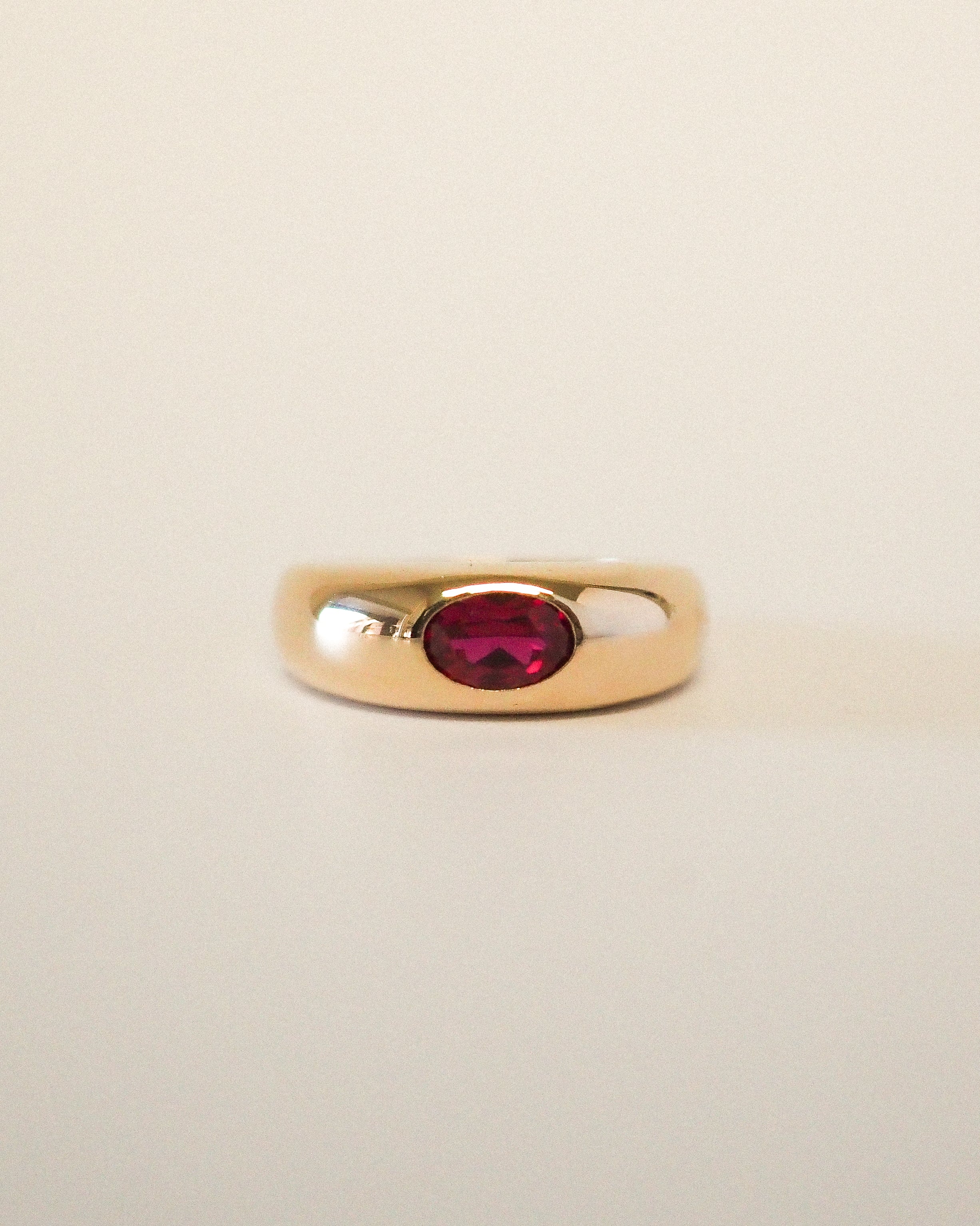 ANNABELLE RING - LAB GROWN RUBY